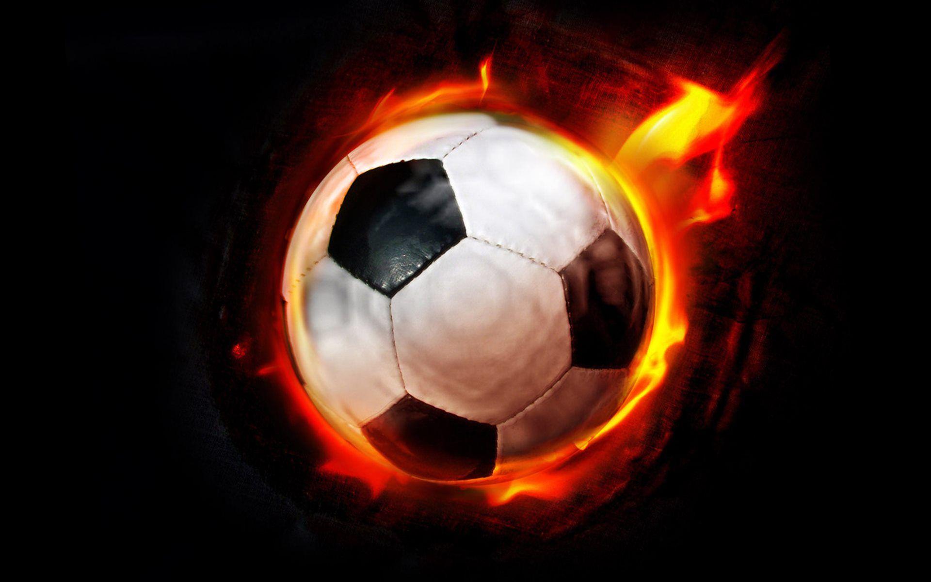 Football On Fire Wallpapers Top Free Football On Fire Backgrounds