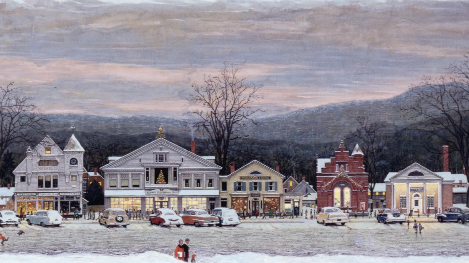 Norman Rockwell Winter Wallpapers Top Free Norman Rockwell Winter