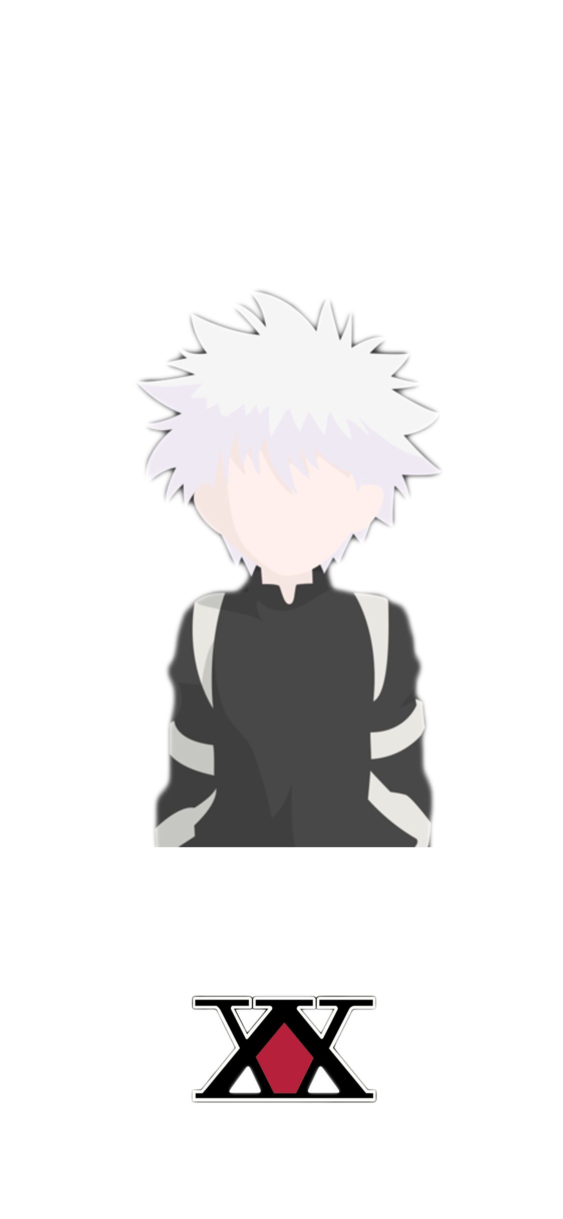 Killua Minimalist Wallpapers Top Free Killua Minimalist Backgrounds