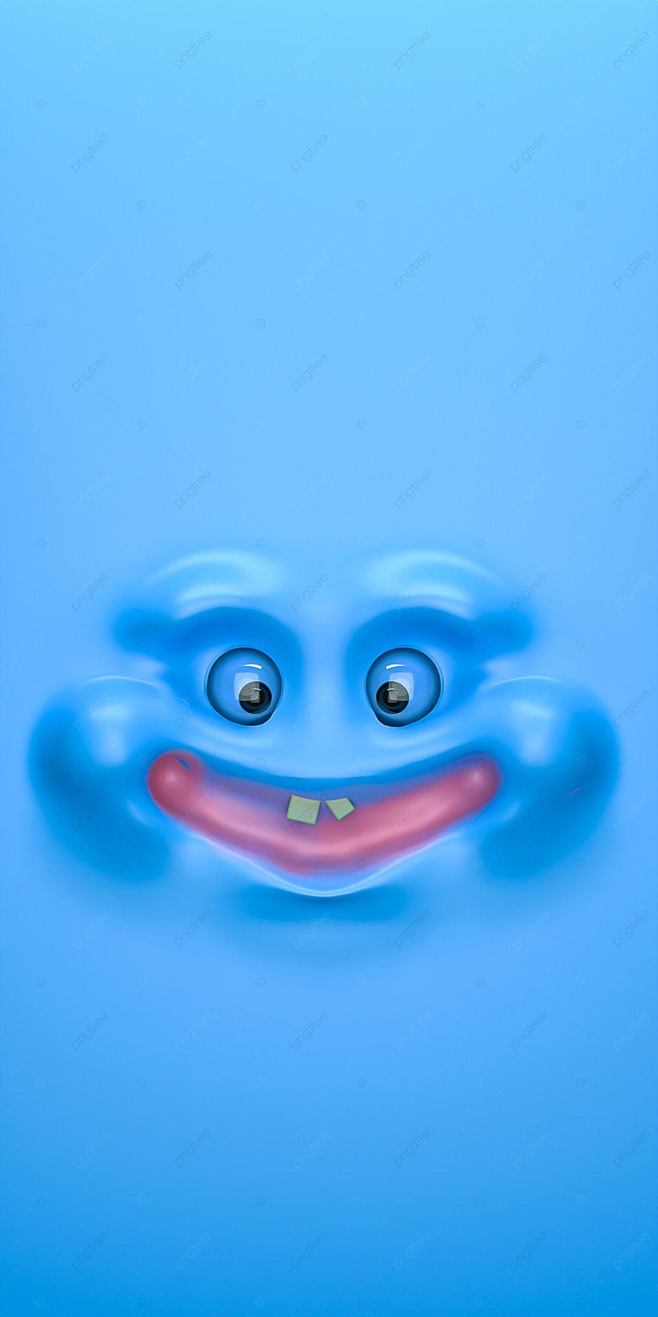 Emoji Blue Wallpapers Top Free Emoji Blue Backgrounds WallpaperAccess