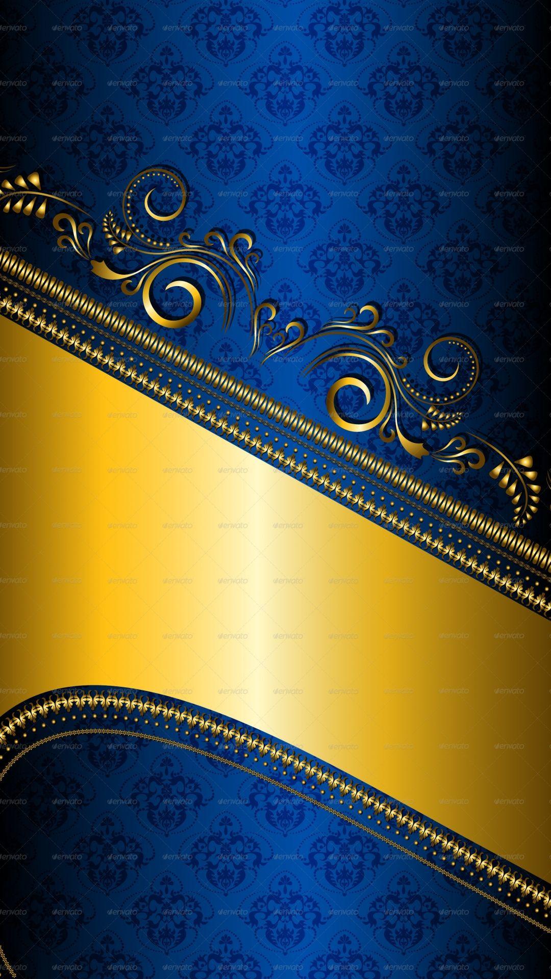 Blue and Gold Abstract Wallpapers Top Free Blue and Gold Abstract