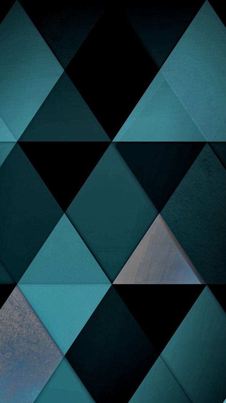 Geometric Blue iPhone Wallpapers Top Free Geometric Blue iPhone