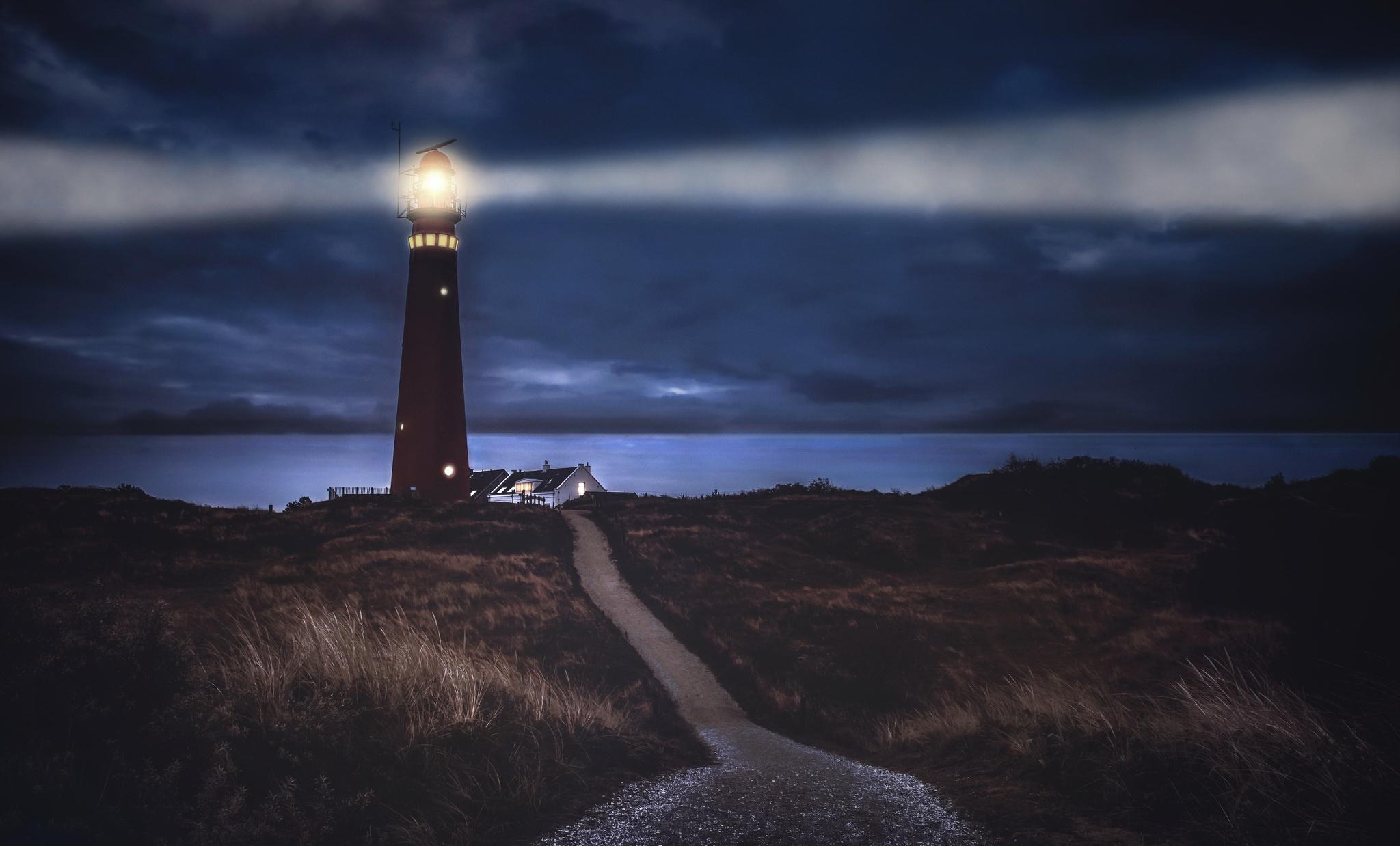 Lighthouse at Night Wallpapers Top Free Lighthouse at Night