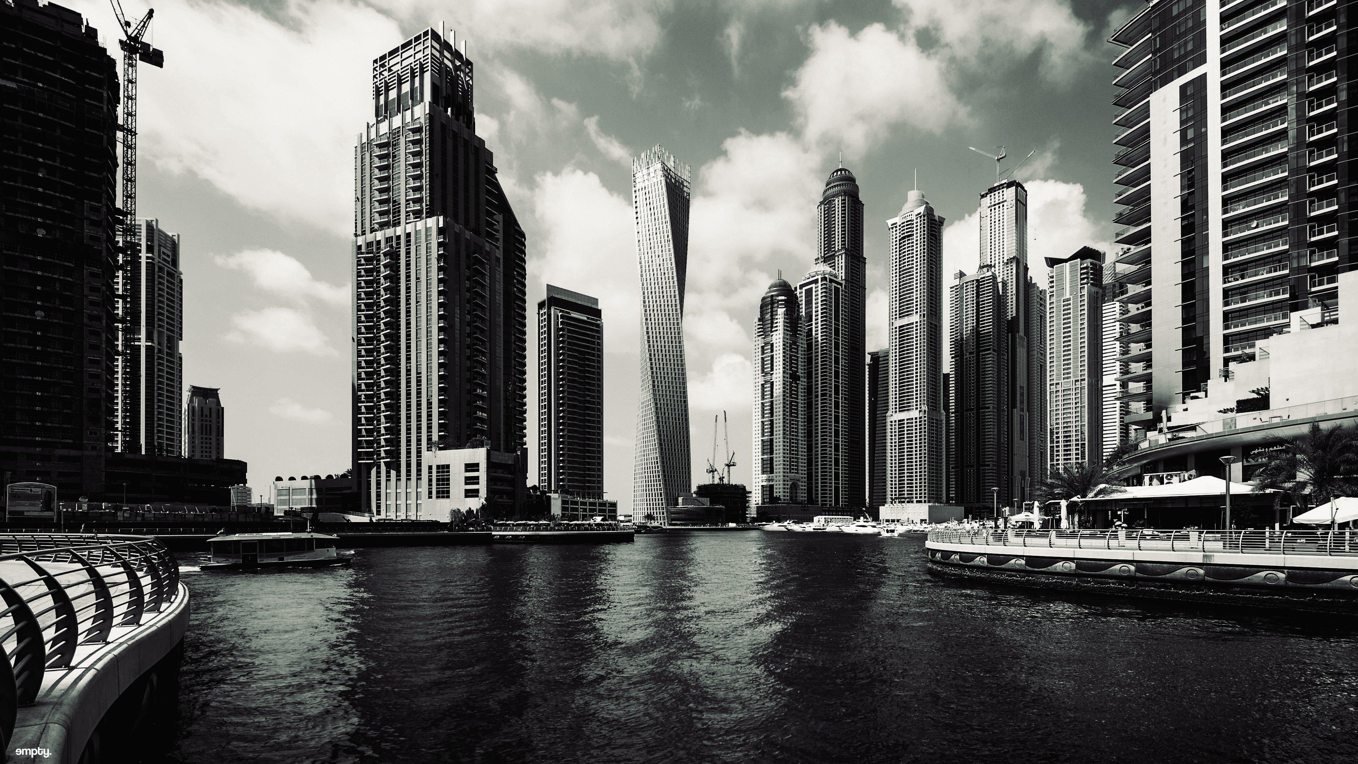 Dubai Black and White Wallpapers Top Free Dubai Black and White Backgrounds WallpaperAccess