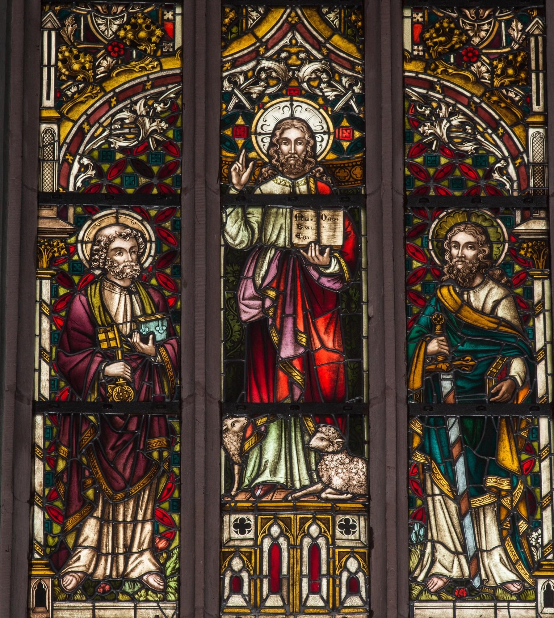 Catholic Stained Glass Wallpapers Top Free Catholic Stained Glass