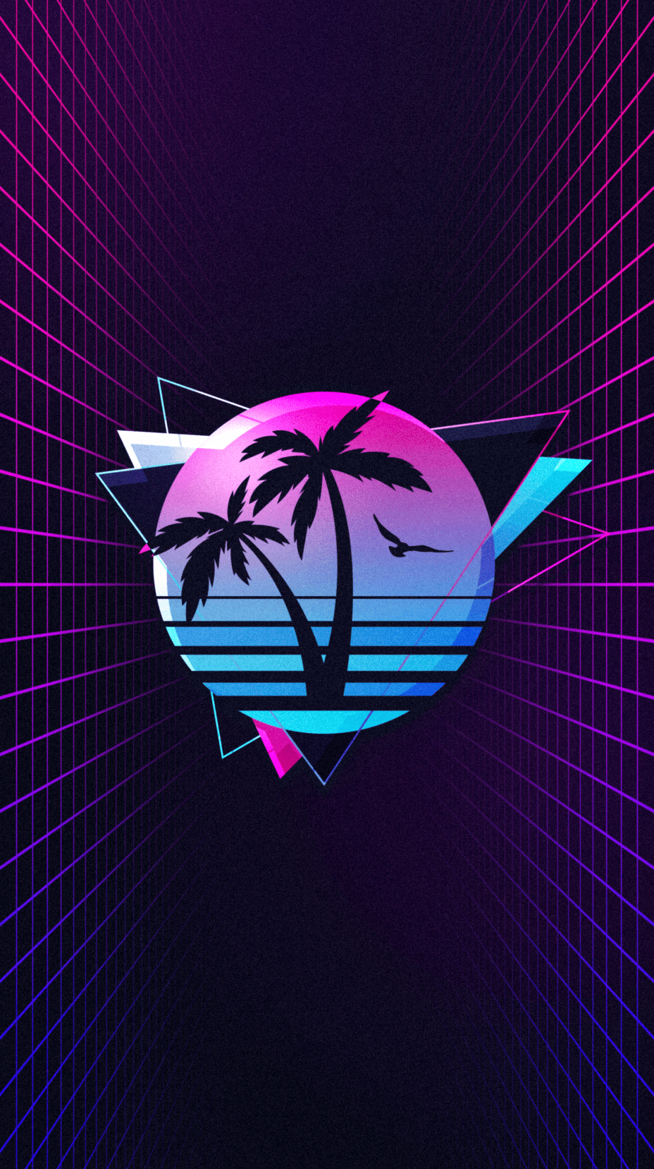 Vaporwave iPhone X Wallpapers Top Free Vaporwave iPhone X Backgrounds