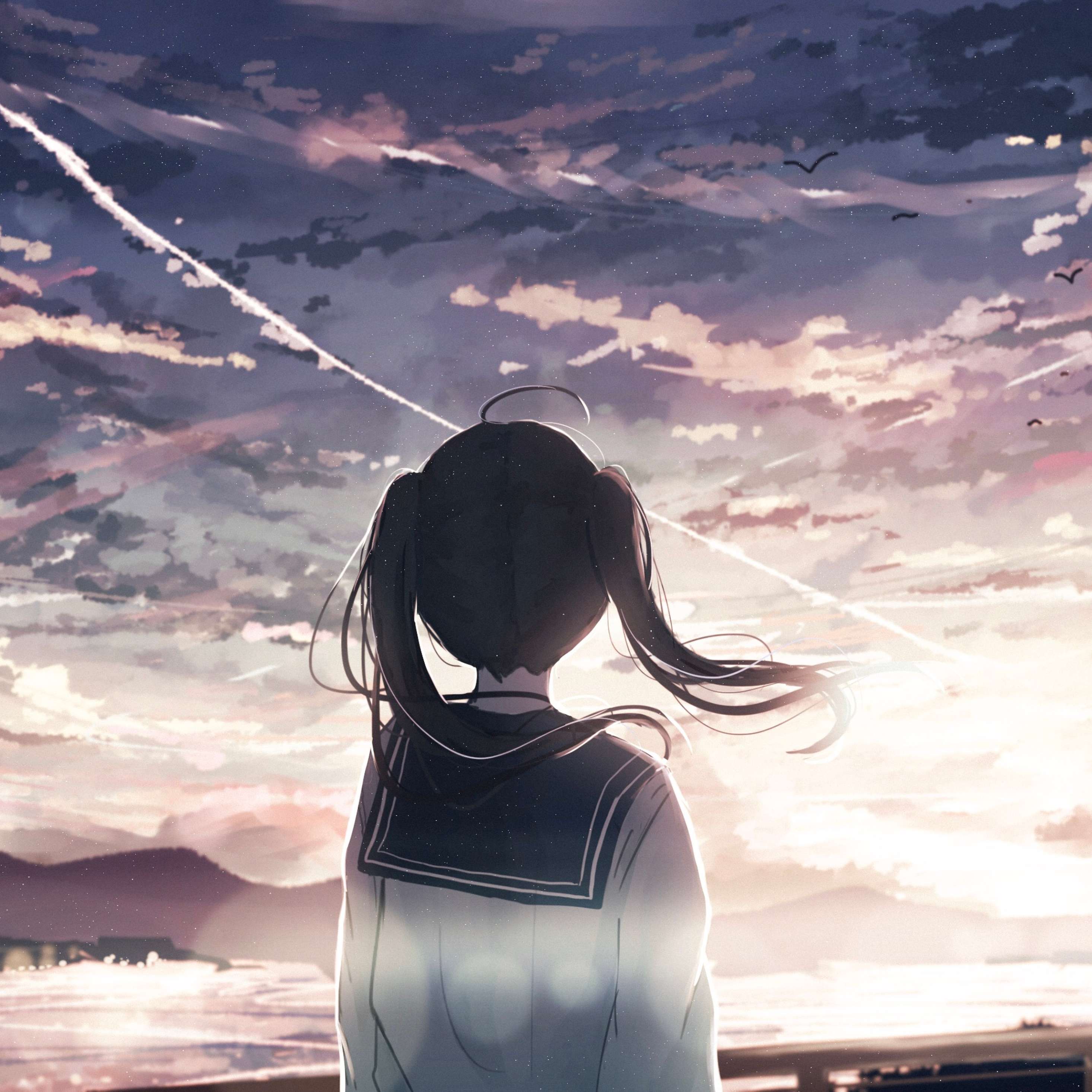 Anime Girl iPad Wallpapers Top Free Anime Girl iPad Backgrounds