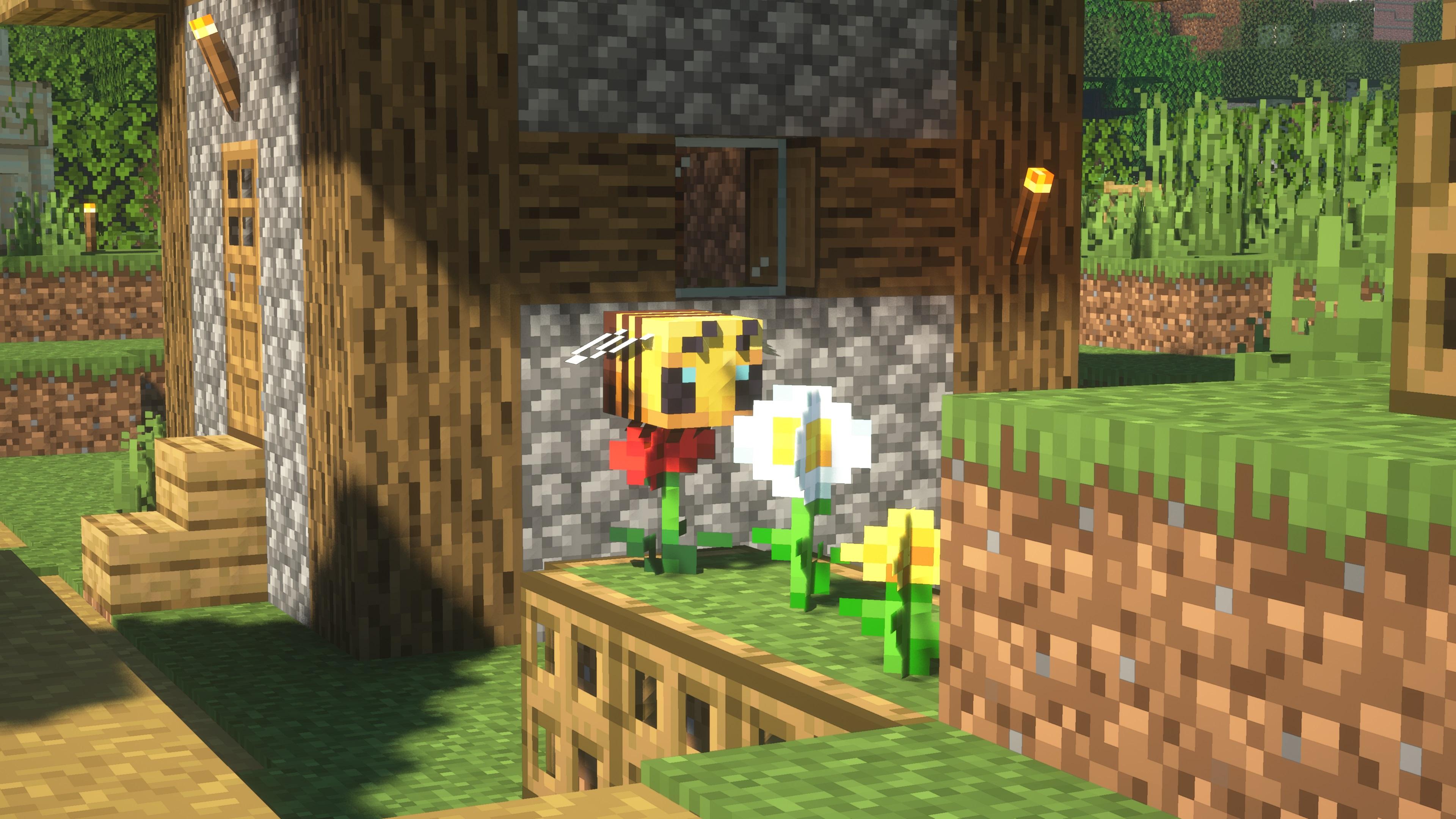 Minecraft Bee Wallpapers Top Free Minecraft Bee Backgrounds