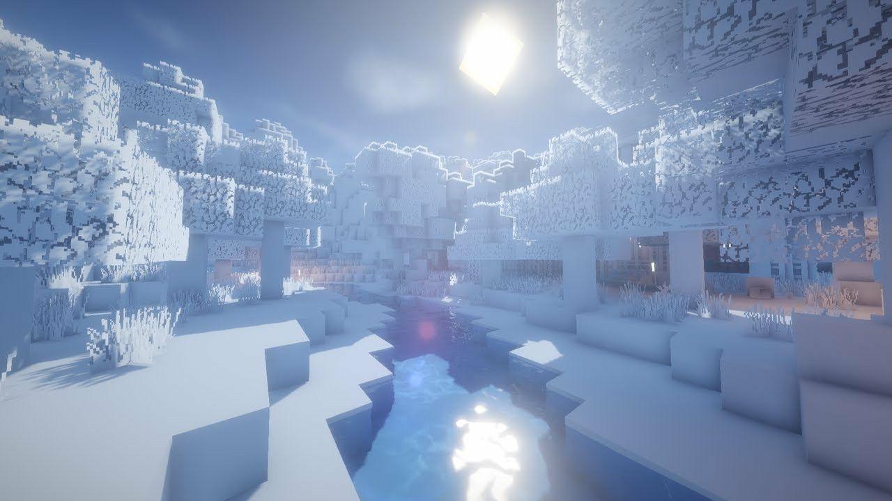 Minecraft Winter Wallpapers Top Free Minecraft Winter Backgrounds