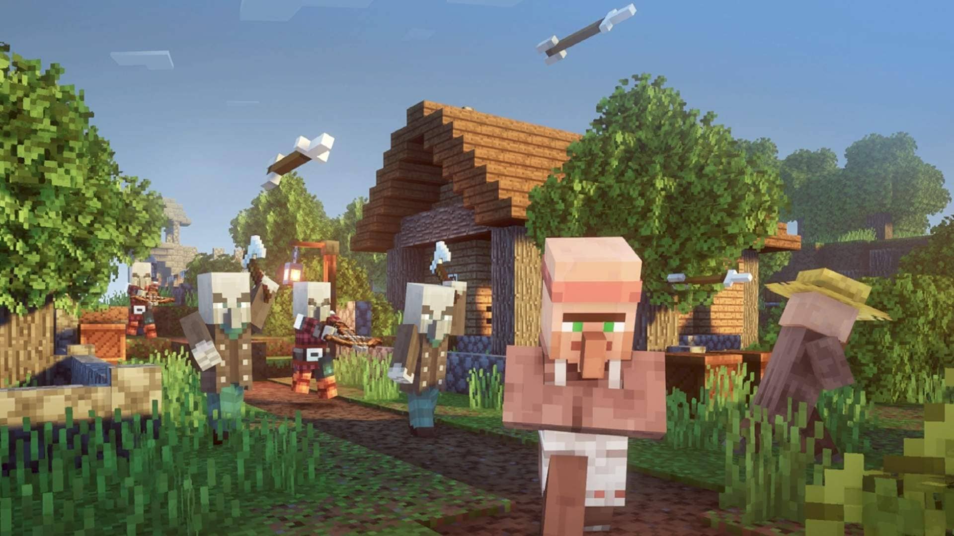Minecraft Village Wallpapers Top Free Minecraft Village Backgrounds