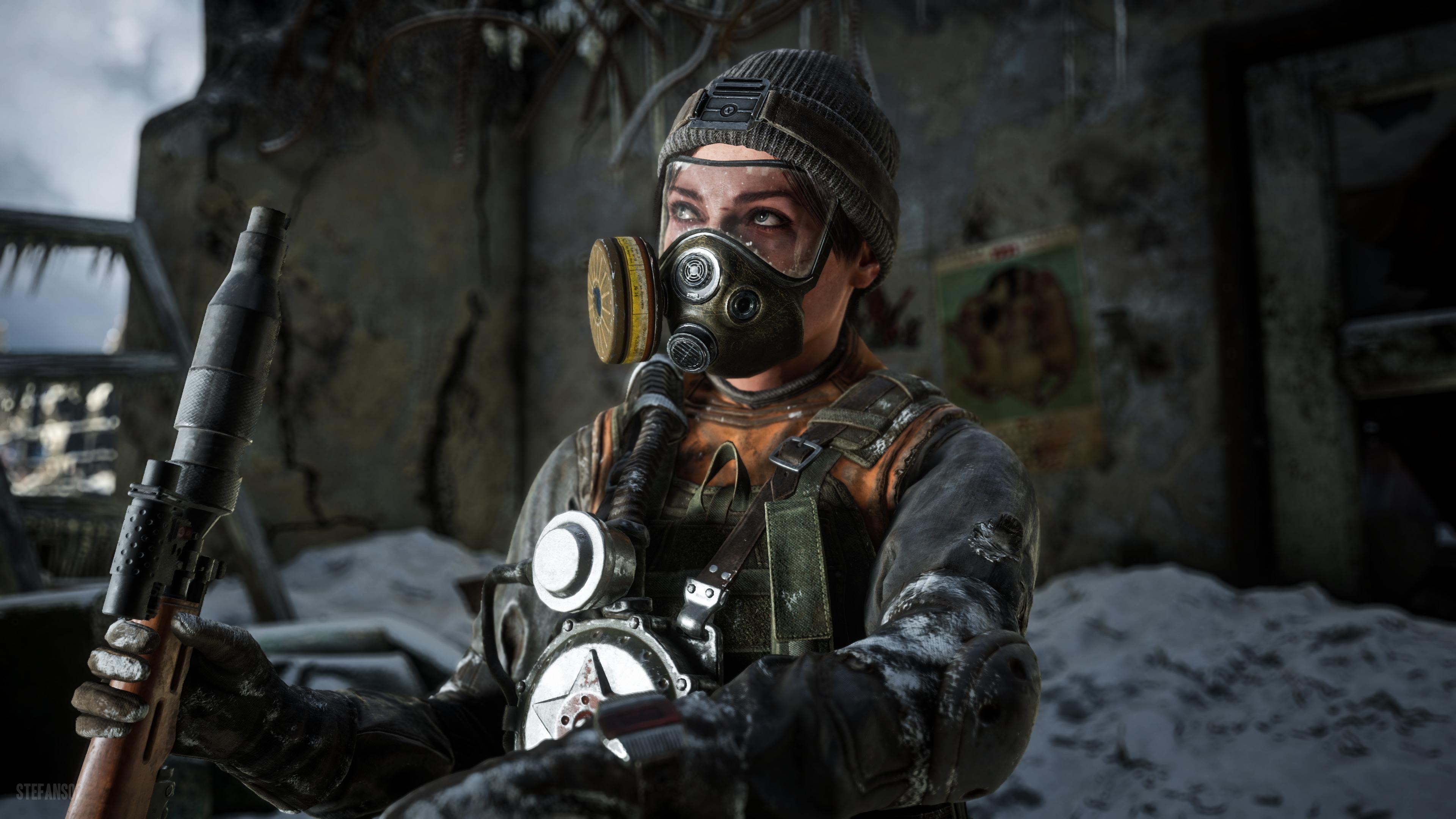 Metro Exodus Anna Wallpapers Top Free Metro Exodus Anna Backgrounds
