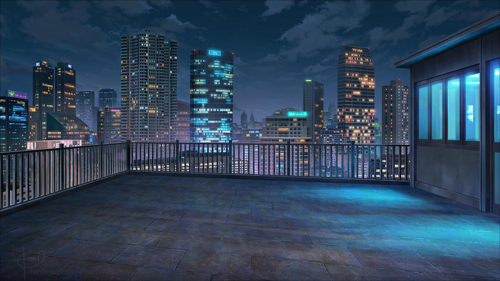 Rooftop at Night Wallpapers Top Free Rooftop at Night Backgrounds