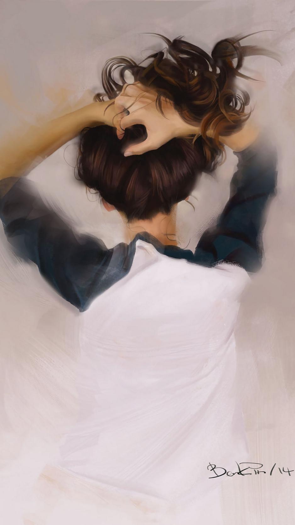 Girl Art Wallpapers Top Free Girl Art Backgrounds WallpaperAccess