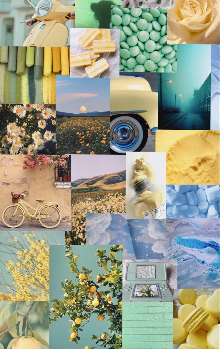 Blue and Yellow Aesthetic Wallpapers Top Free Blue and Yellow