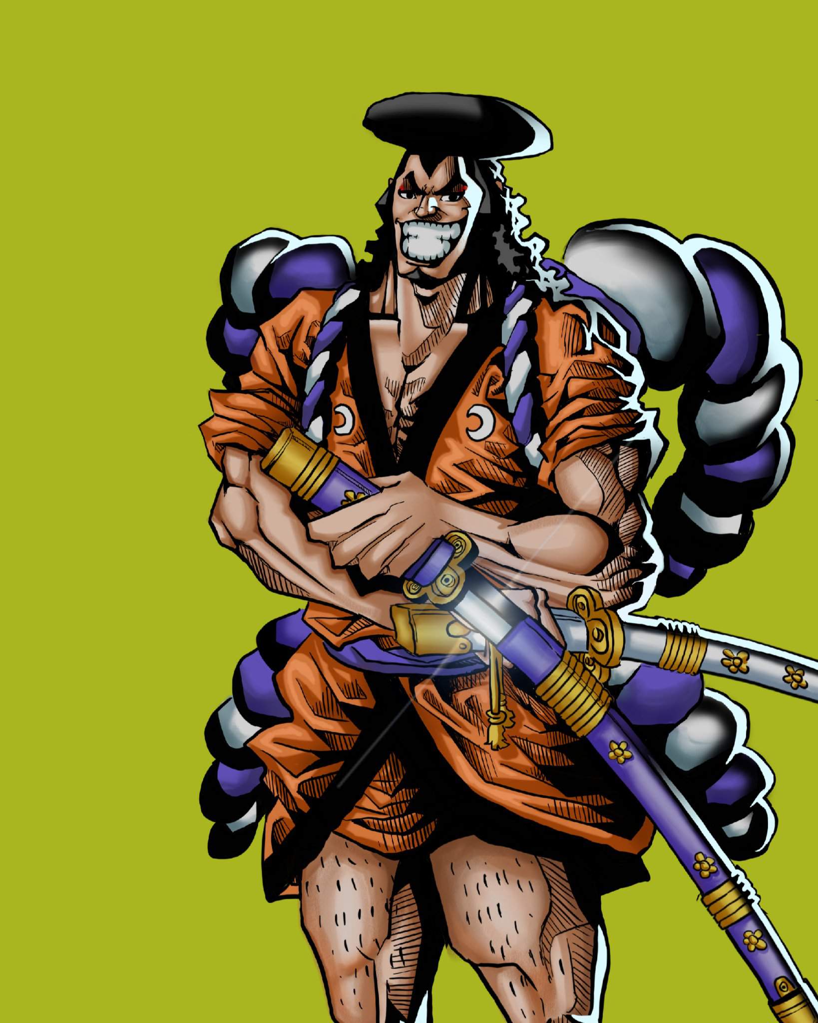 Oden One Piece Wallpapers Top Free Oden One Piece Backgrounds