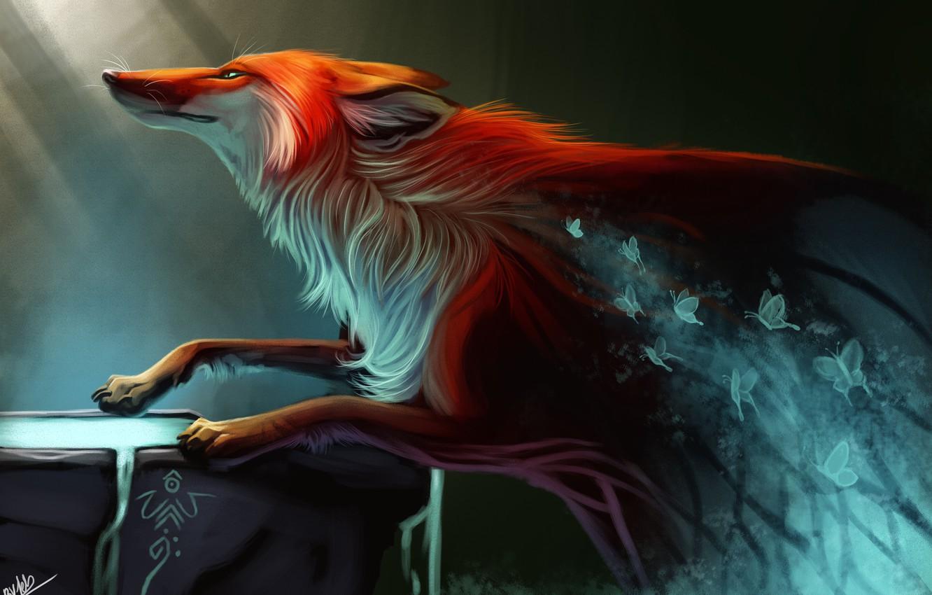 Anime Fox Spirit Wallpaper