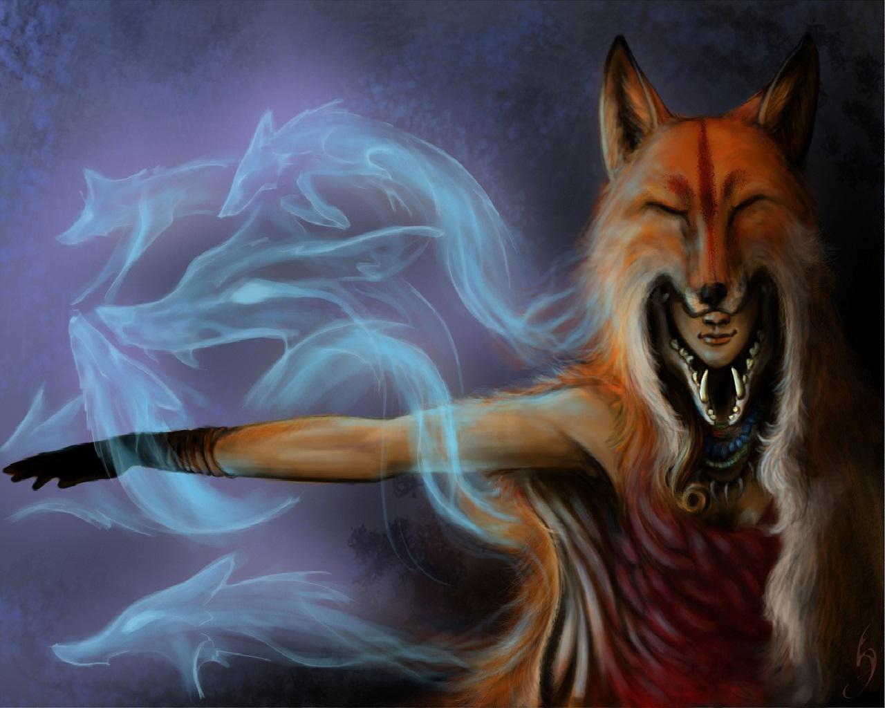 Spirit Fox Wallpapers Top Free Spirit Fox Backgrounds WallpaperAccess