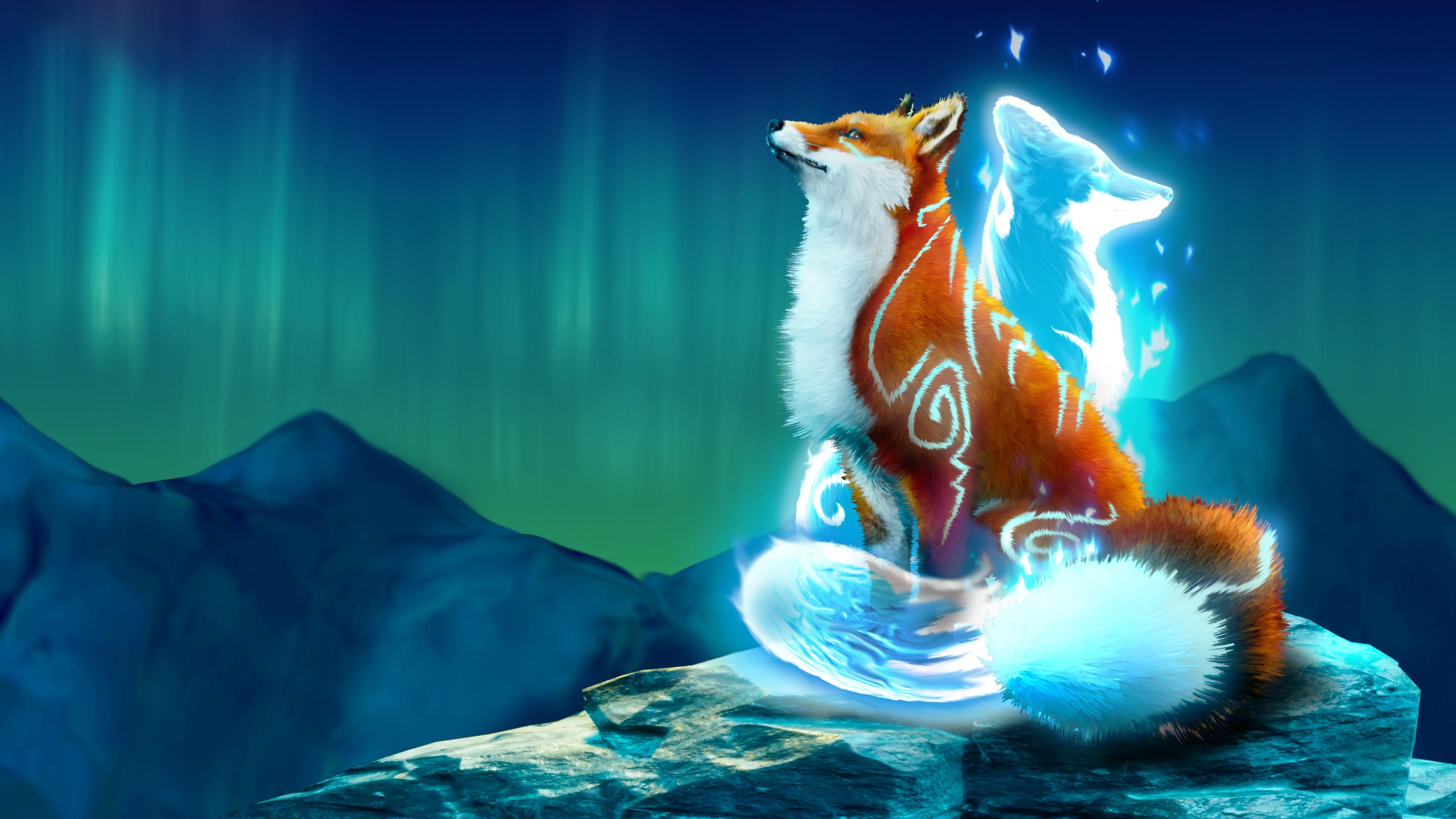 Spirit Fox Wallpapers Top Free Spirit Fox Backgrounds WallpaperAccess