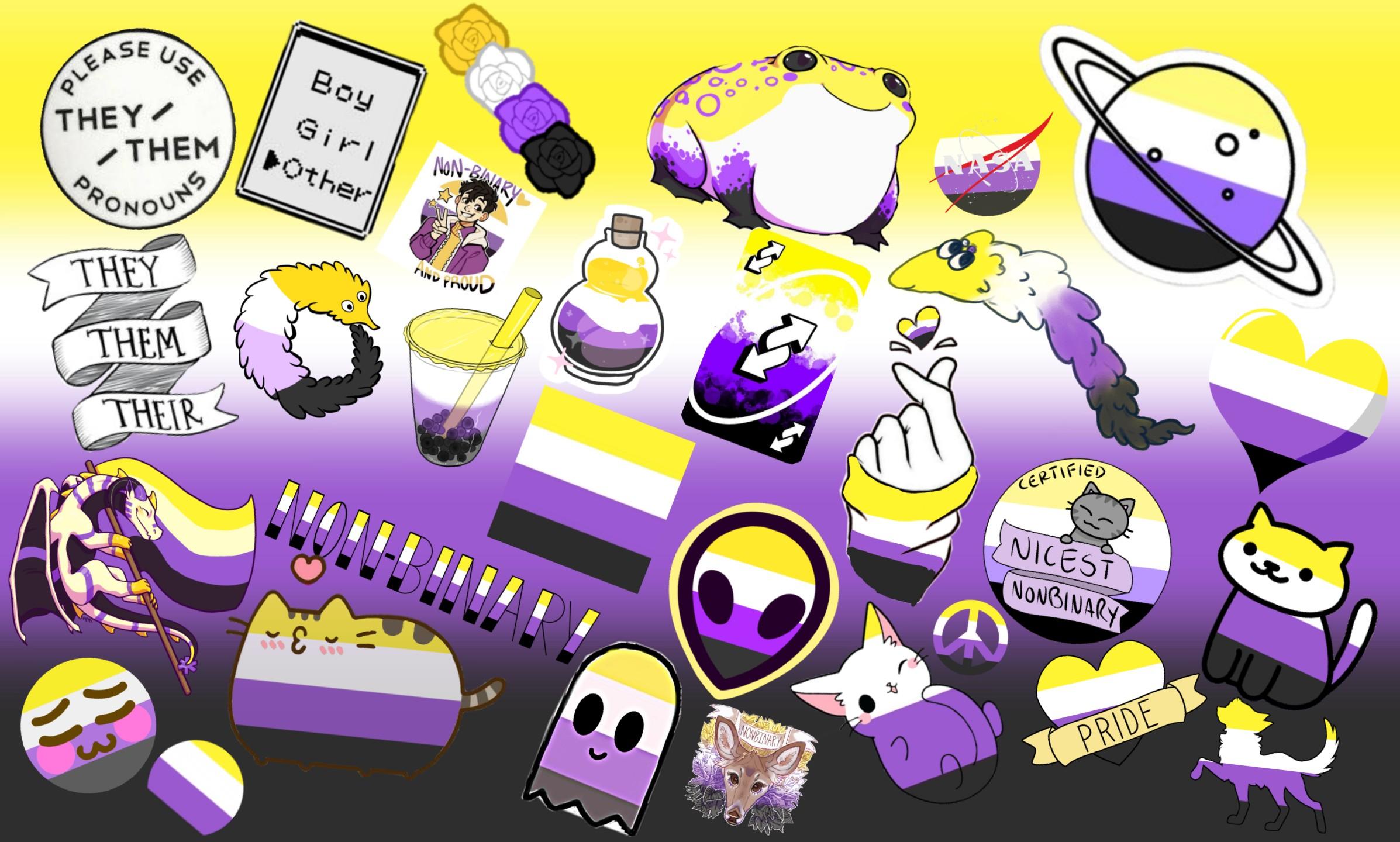 Non Binary Wallpapers Top Free Non Binary Backgrounds WallpaperAccess