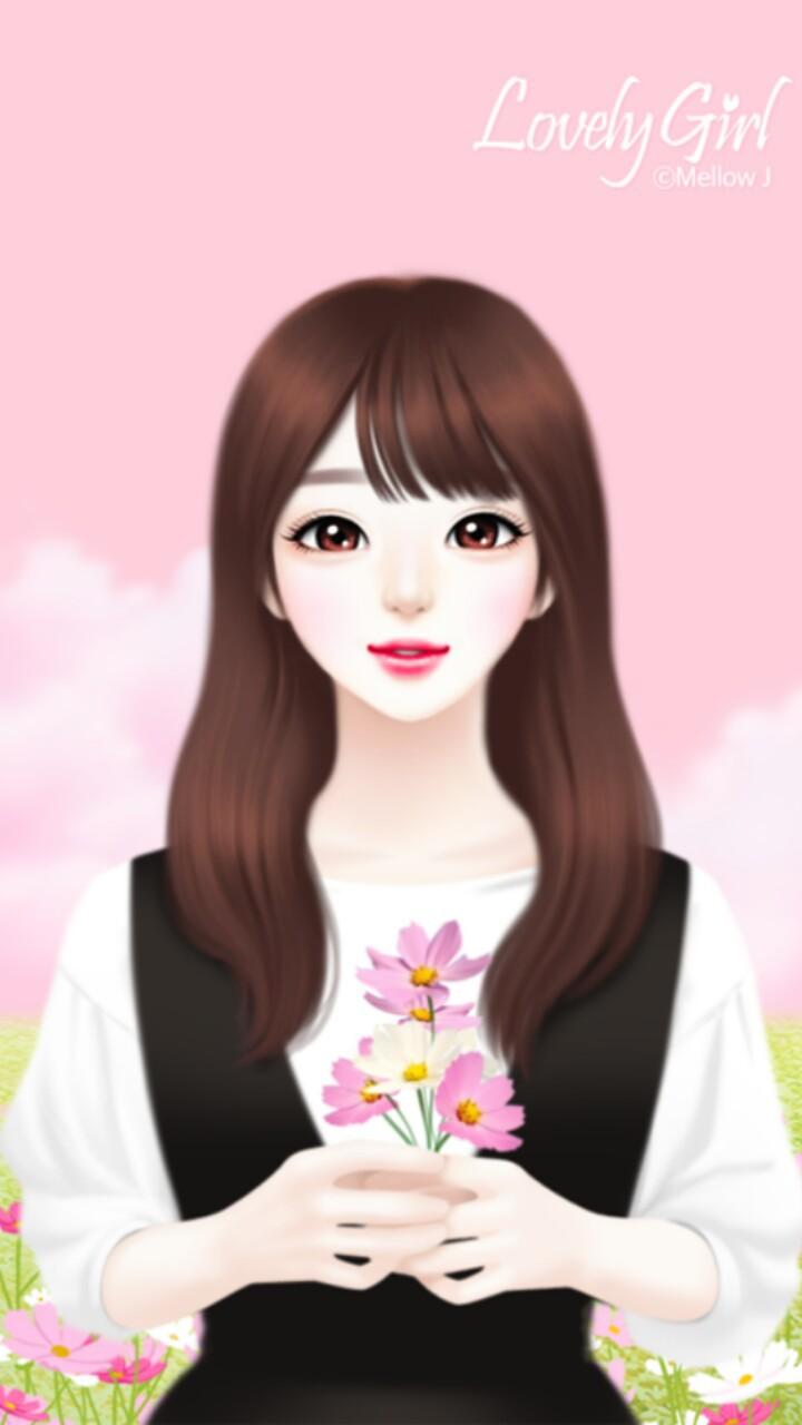 Beautiful Girl Cartoon Wallpapers Top Free Beautiful Girl Cartoon