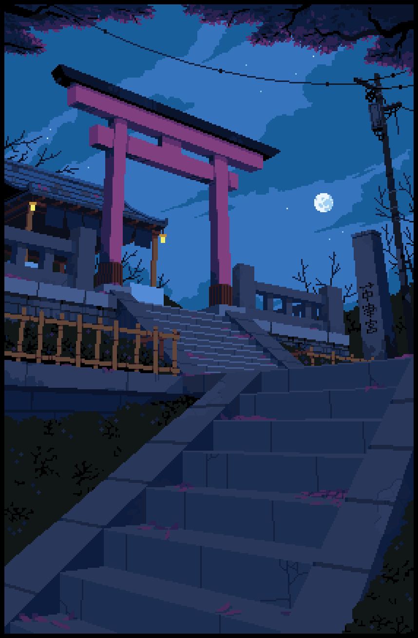 Japanese Pixel Wallpapers Top Free Japanese Pixel Backgrounds