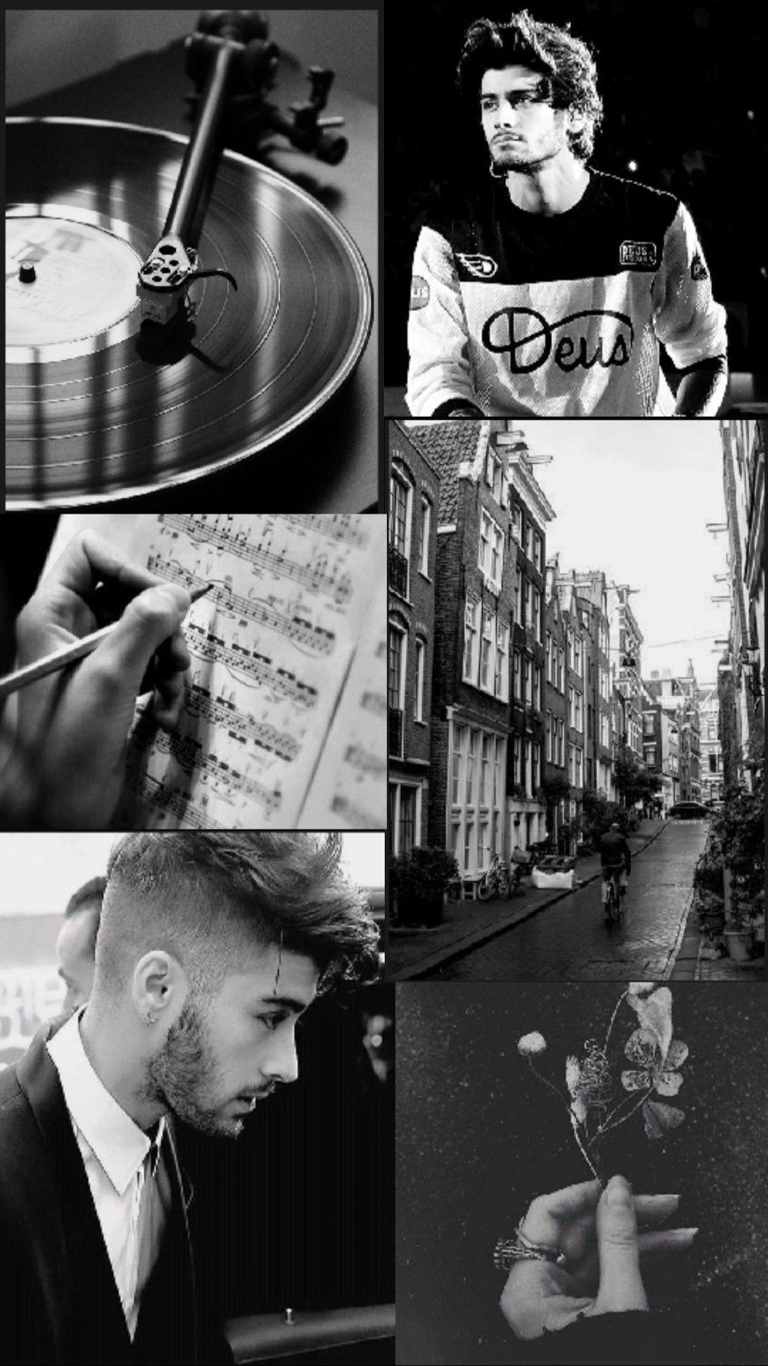 Zayn Malik Black and White Wallpapers Top Free Zayn Malik Black and