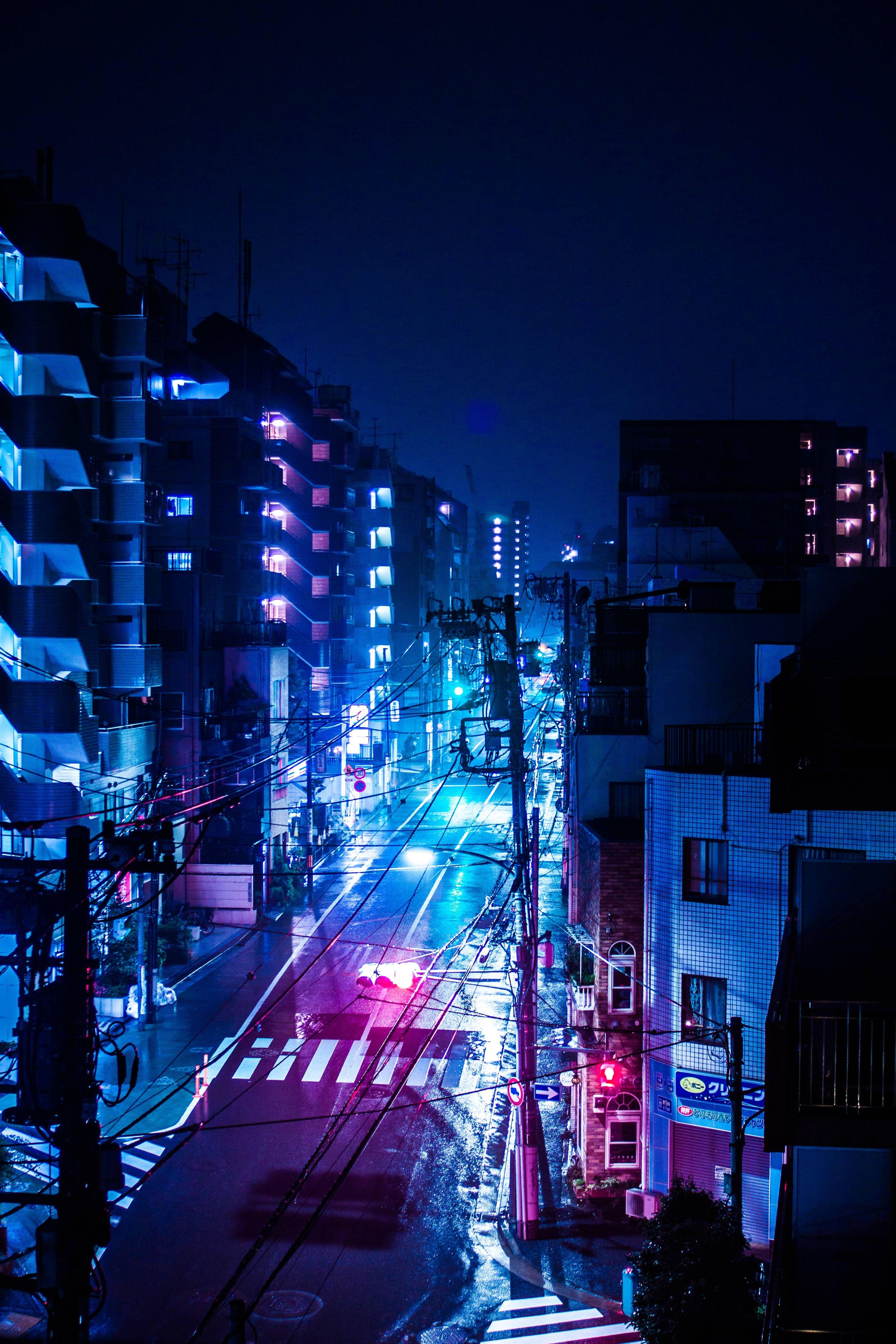 Blue Japanese Wallpapers Top Free Blue Japanese Backgrounds