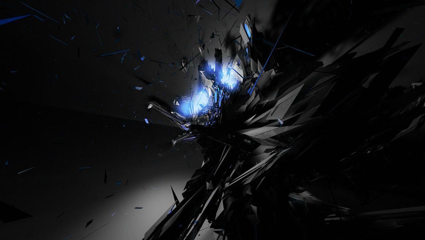 Black Blue Shards Wallpapers Top Free Black Blue Shards Backgrounds