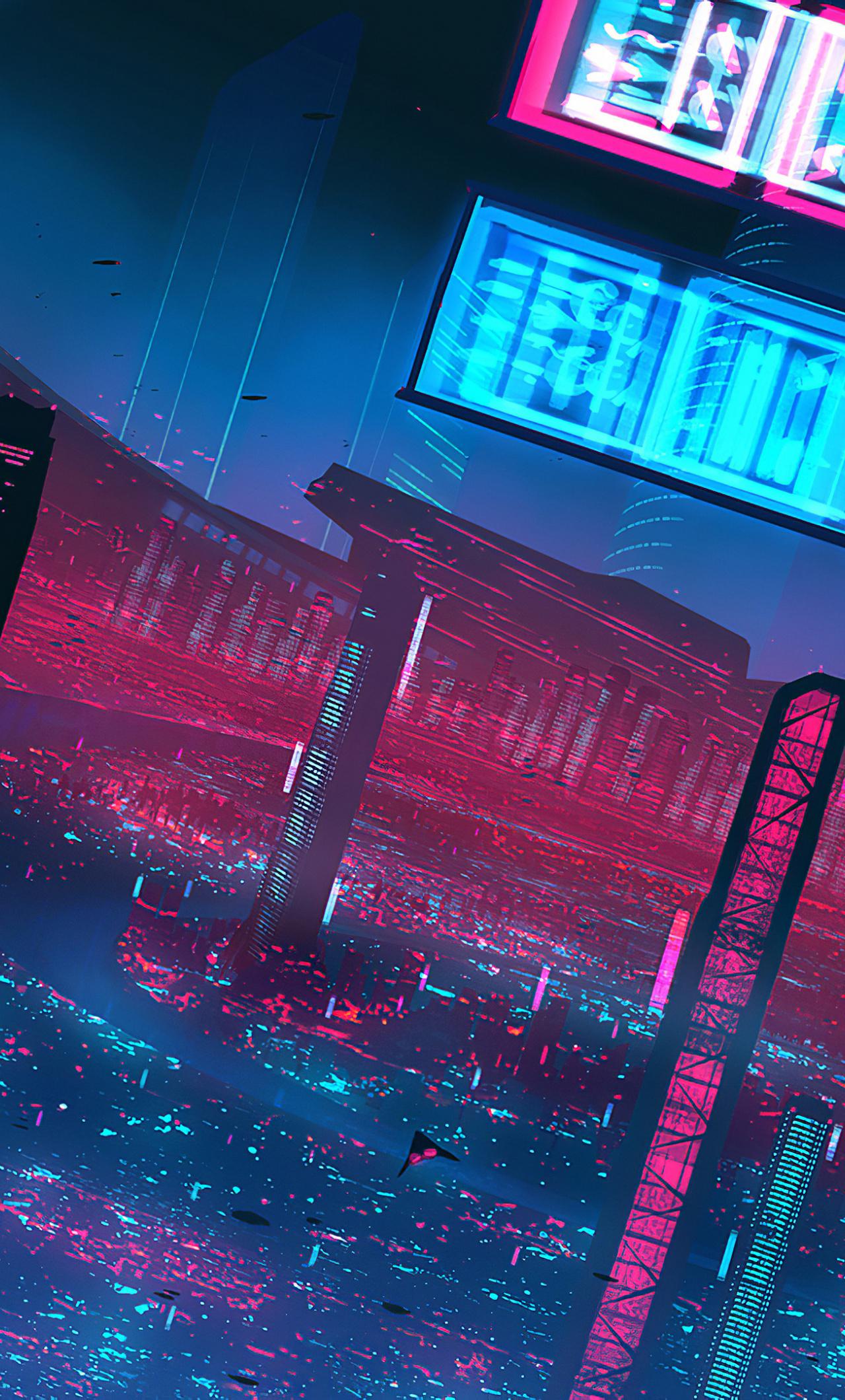 Neon Future Wallpapers Top Free Neon Future Backgrounds WallpaperAccess