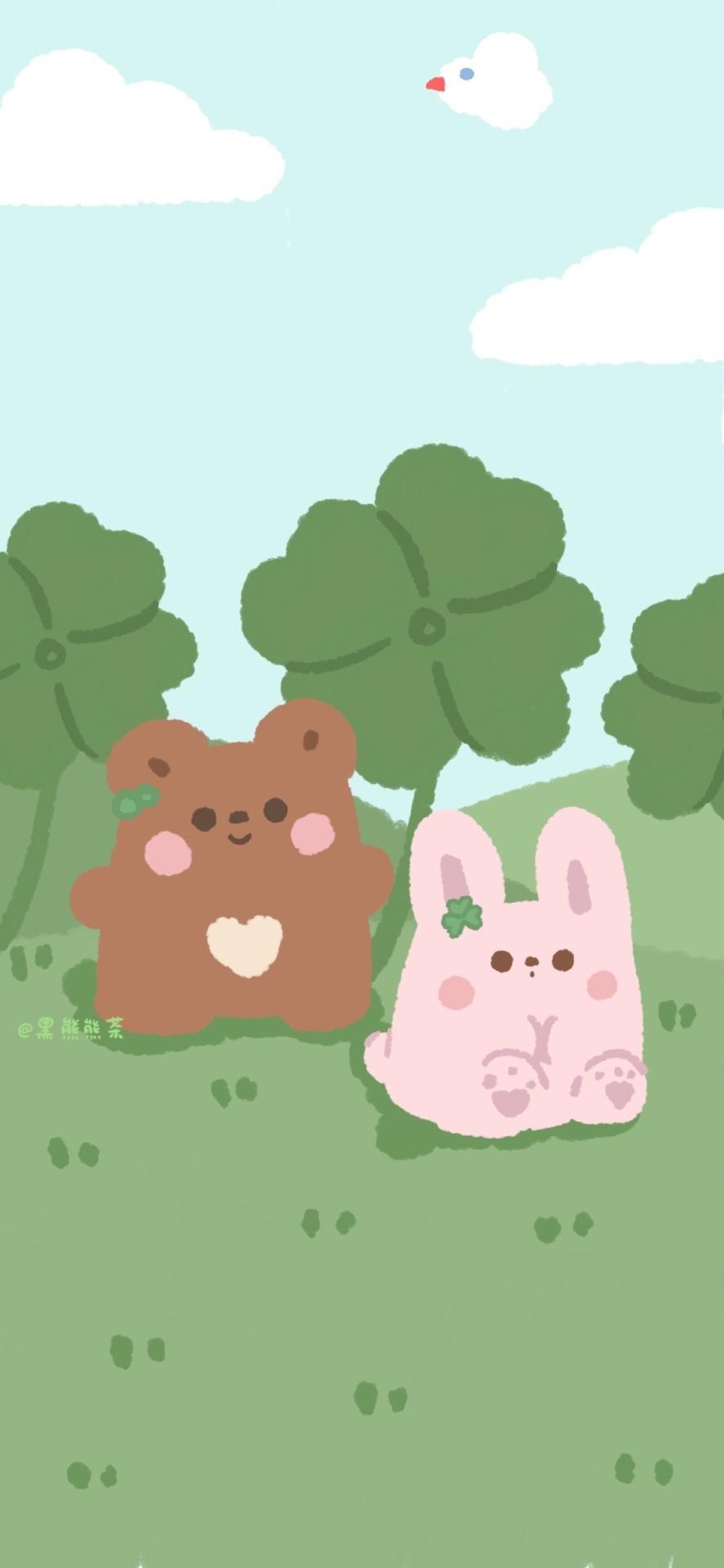 Cute Green Kawaii Wallpapers Top Free Cute Green Kawaii Backgrounds