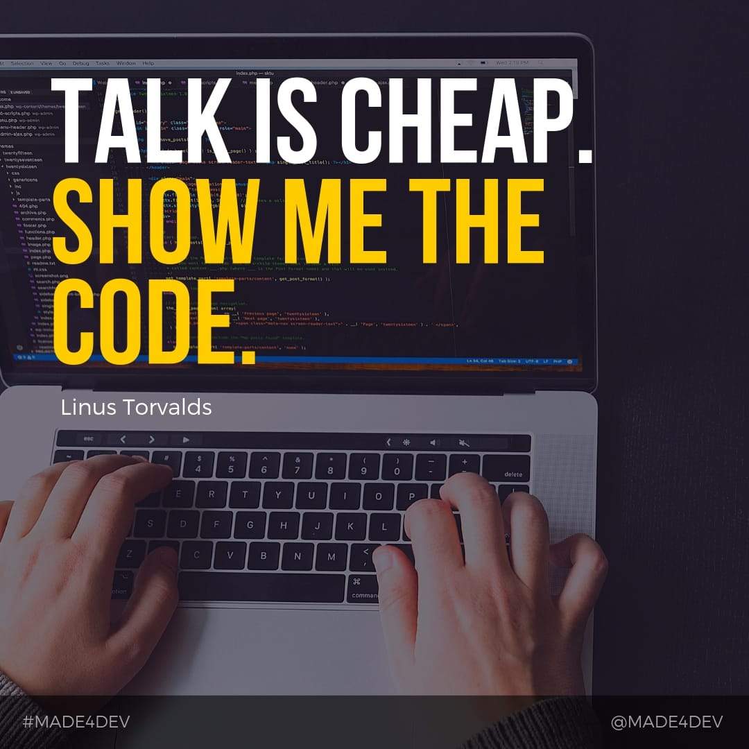Talk Is Cheap Show Me The Code Wallpapers Top Free Talk Is Cheap Show