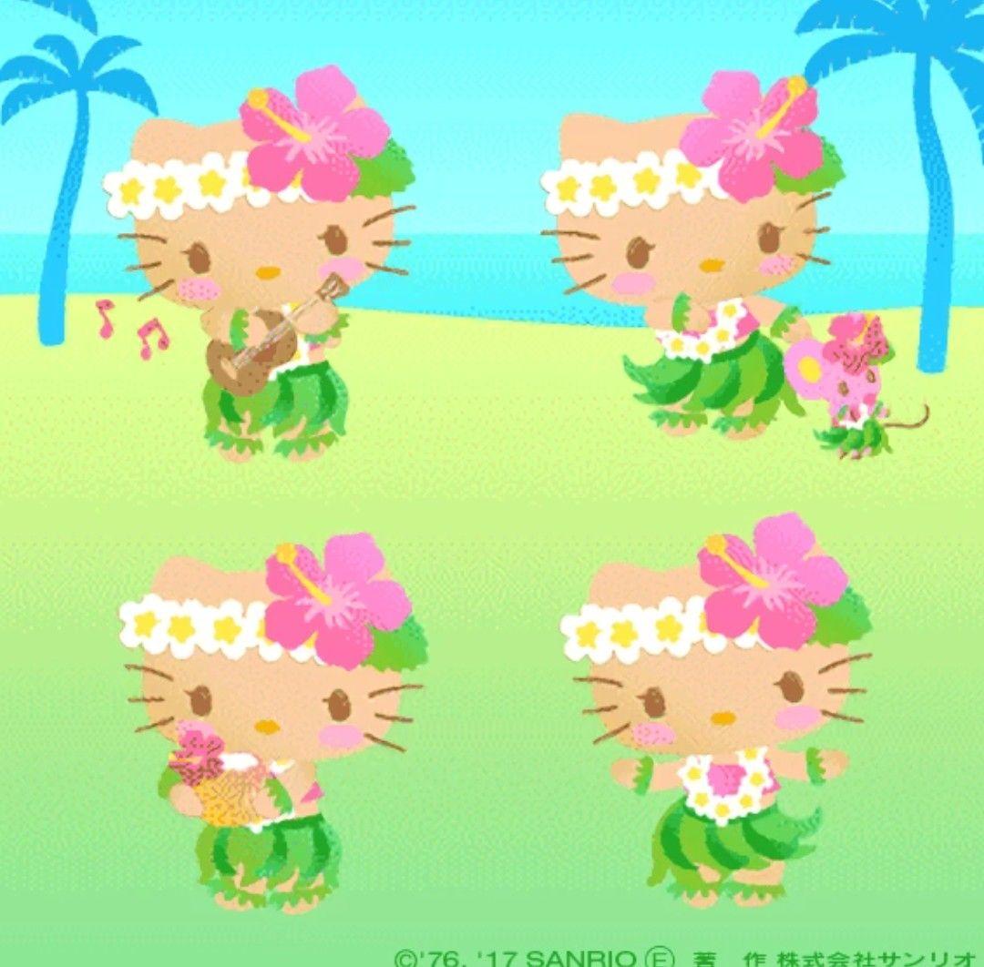 Hello Kitty Hawaii Wallpapers Top Free Hello Kitty Hawaii Backgrounds