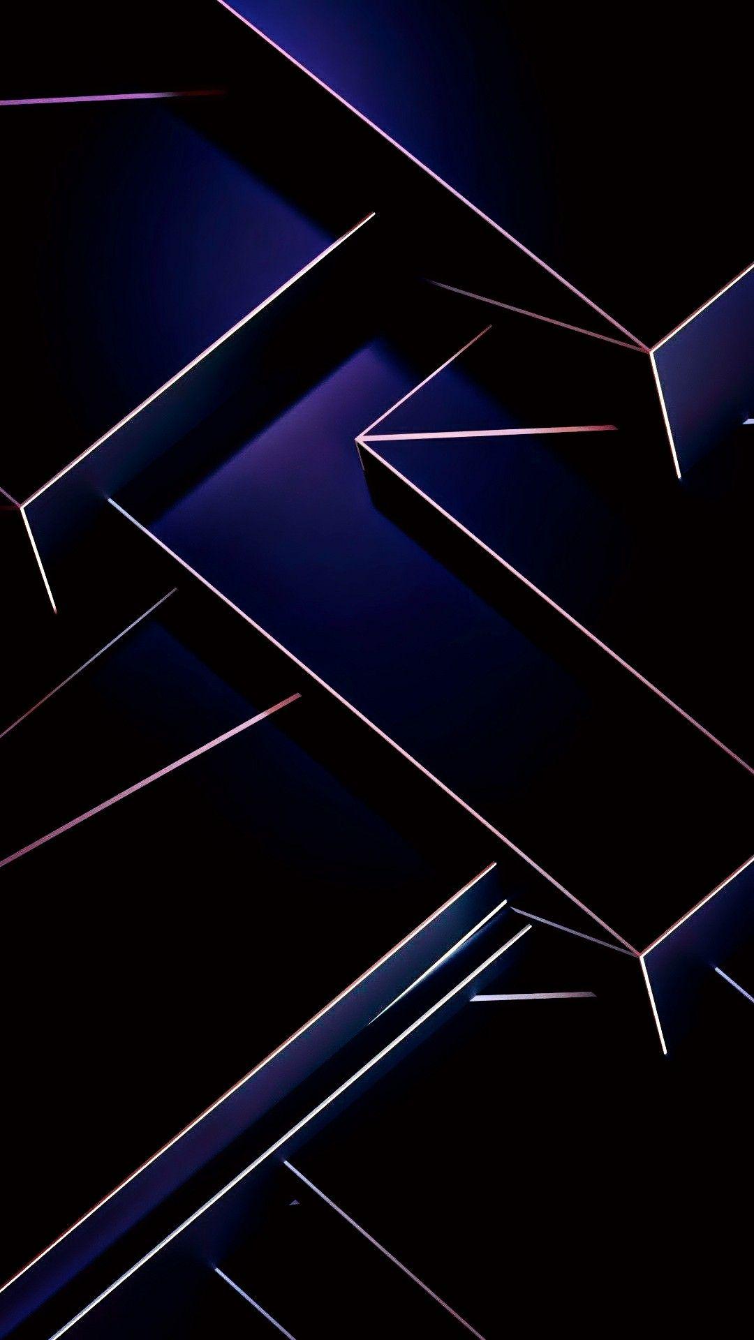 Dark Blue Geometric Phone Wallpapers Top Free Dark Blue Geometric