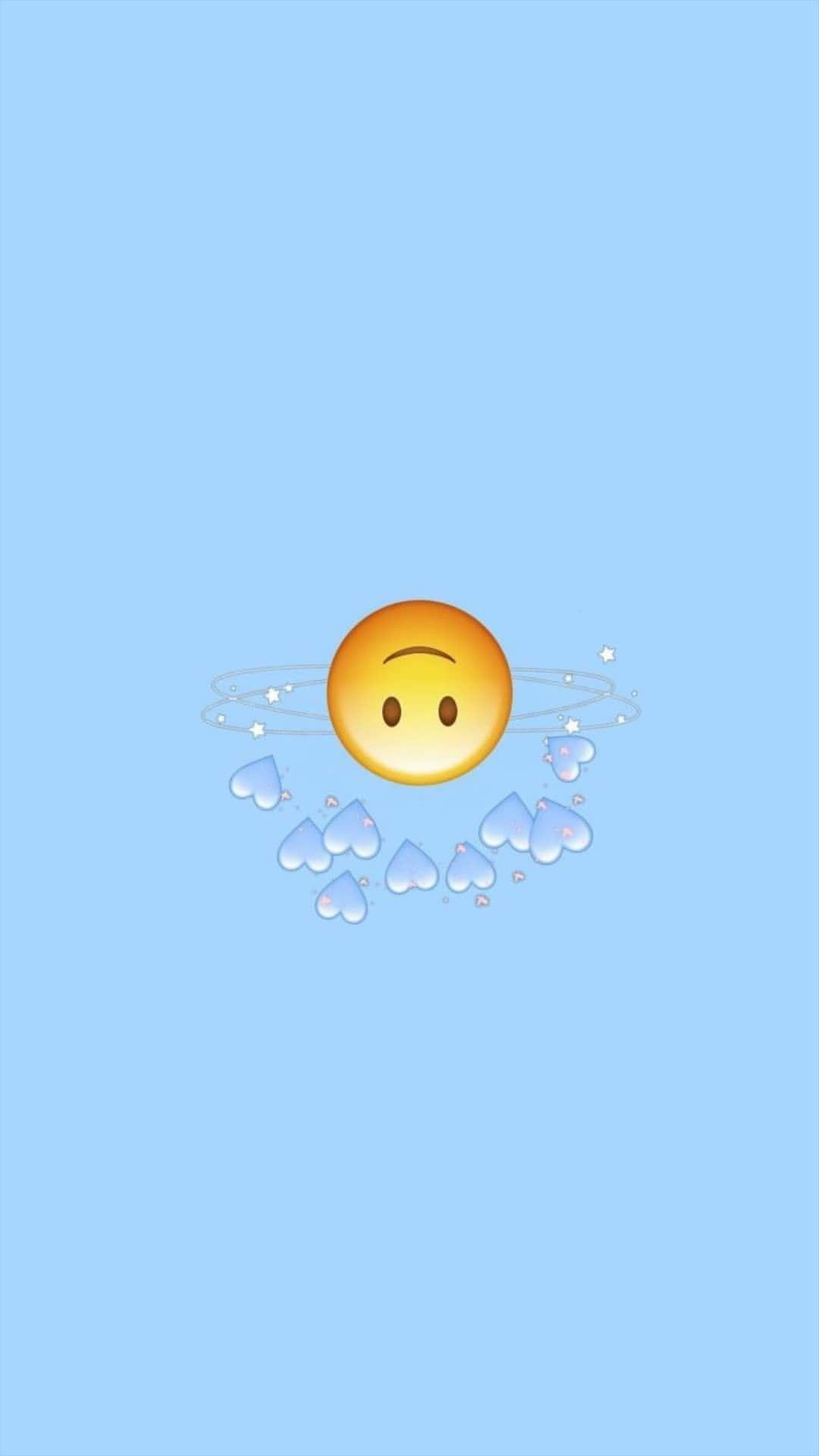 Wallpaper Emoji Biru Indry's Blog