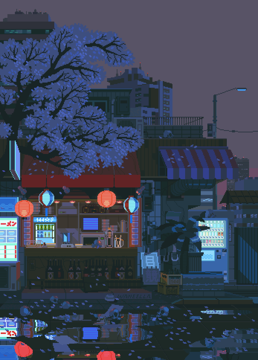 Japan Pixel Art Wallpapers Top Free Japan Pixel Art Backgrounds