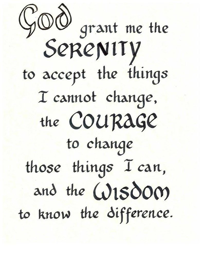 Serenity Prayer Wallpapers - Top Free Serenity Prayer Backgrounds