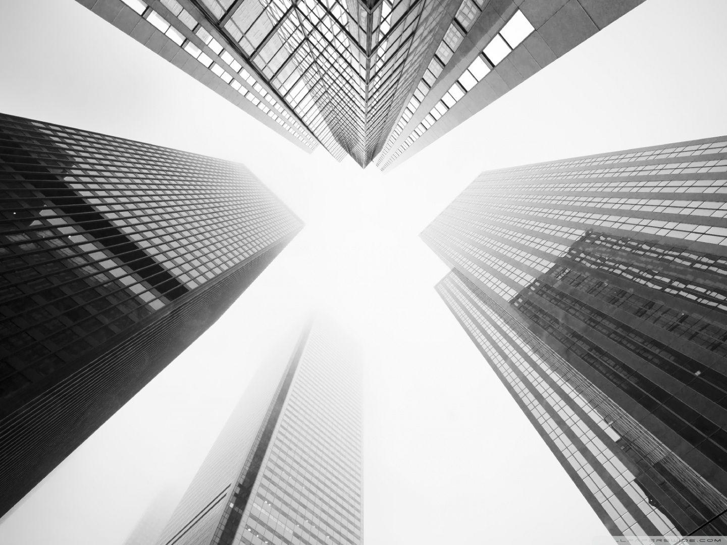 aesthetic desktop wallpaper black and white Wallpaper desktop toronto