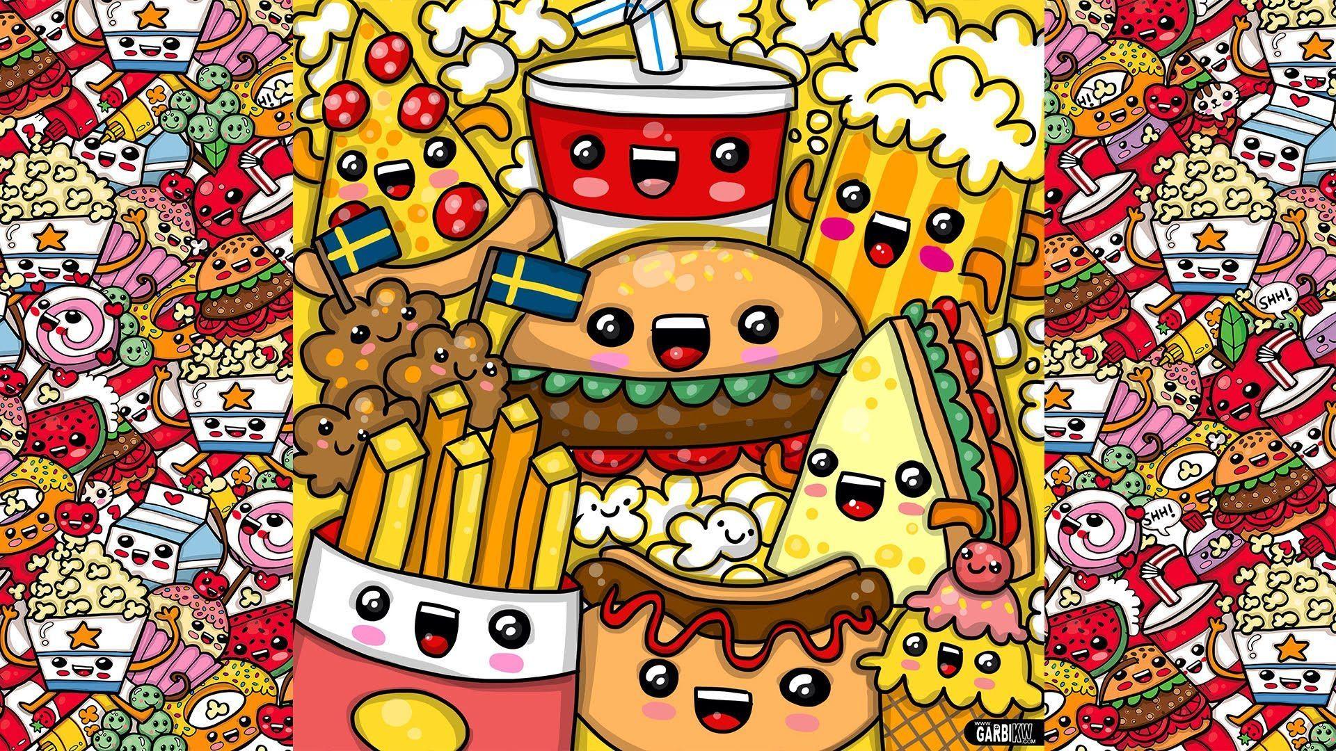 Cartoon Food Wallpapers Top Free Cartoon Food Backgrounds