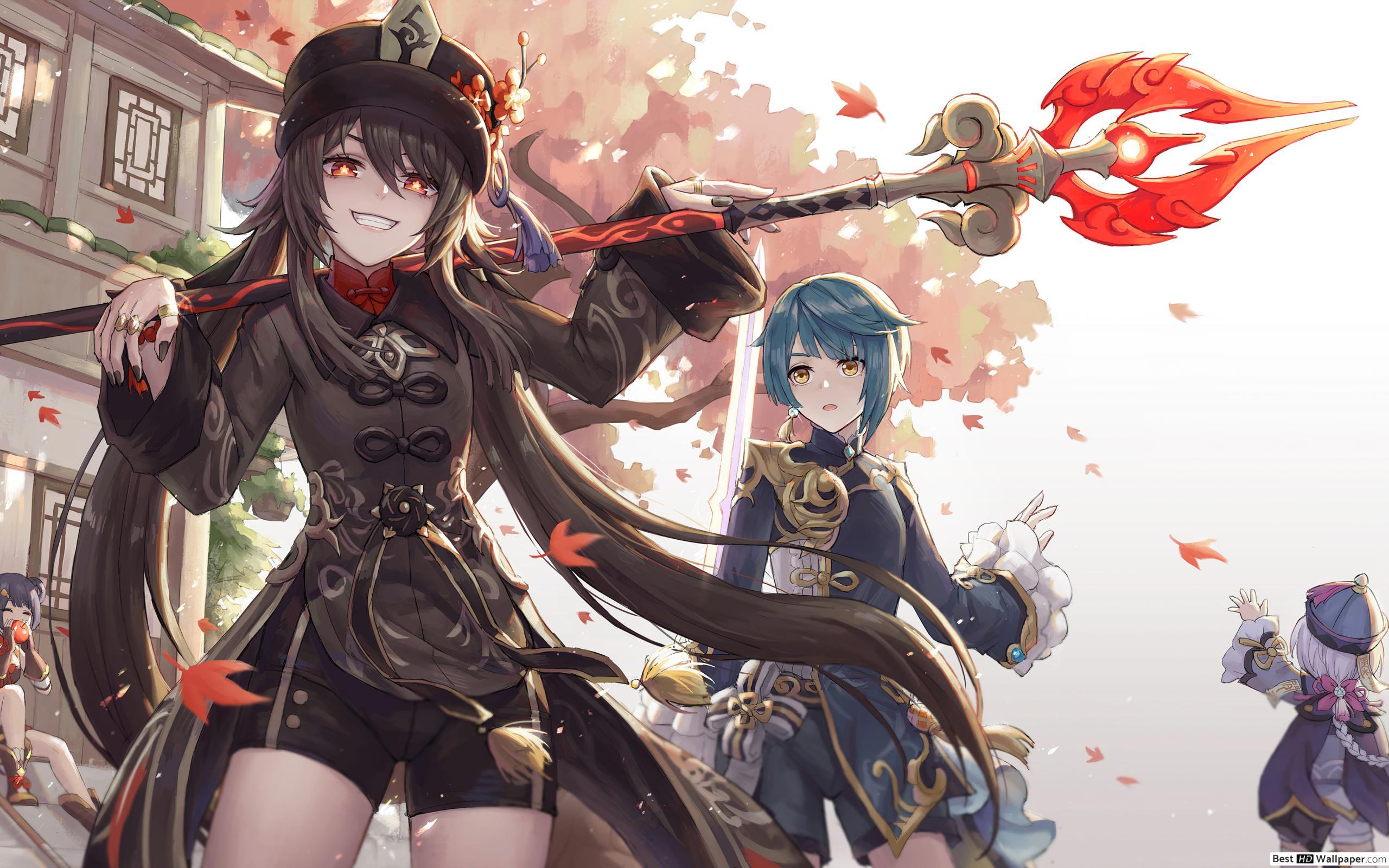 Hu Tao Wallpapers Top Free Hu Tao Backgrounds WallpaperAccess