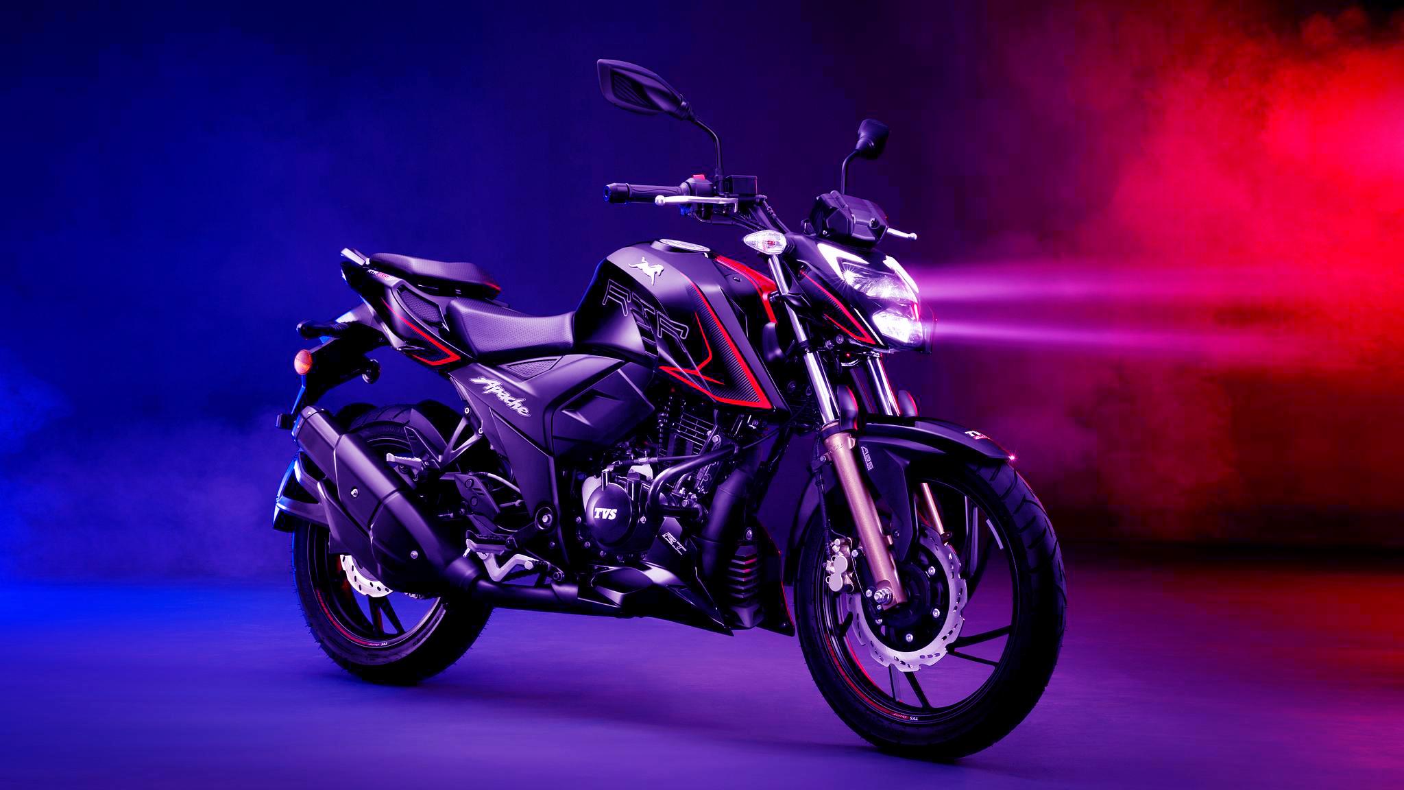 Top 145+ Apache rtr 180 wallpapers red colour