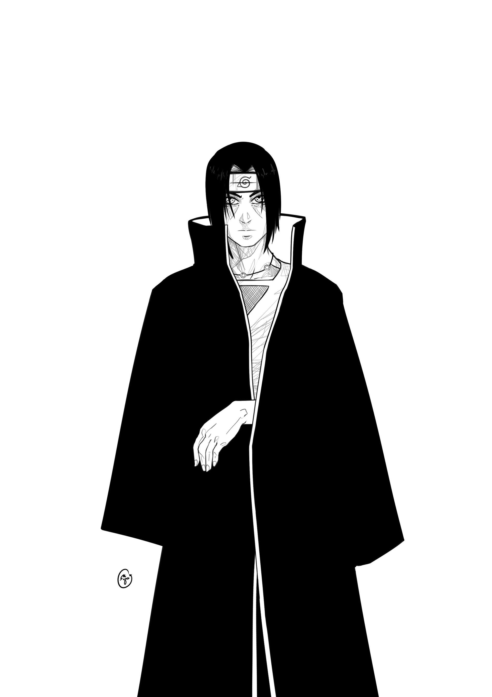 Itachi Black and White Wallpapers Top Free Itachi Black and White