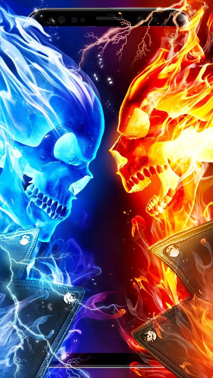 Green Fire Skull Wallpapers Top Free Green Fire Skull Backgrounds