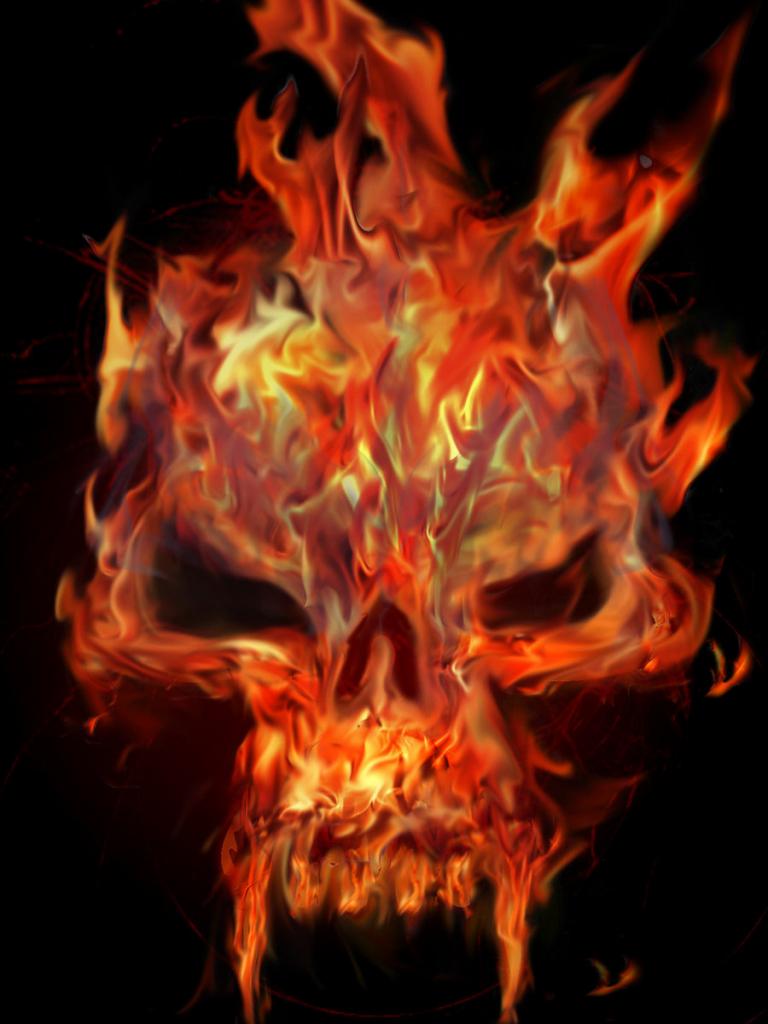 Green Fire Skull Wallpapers Top Free Green Fire Skull Backgrounds