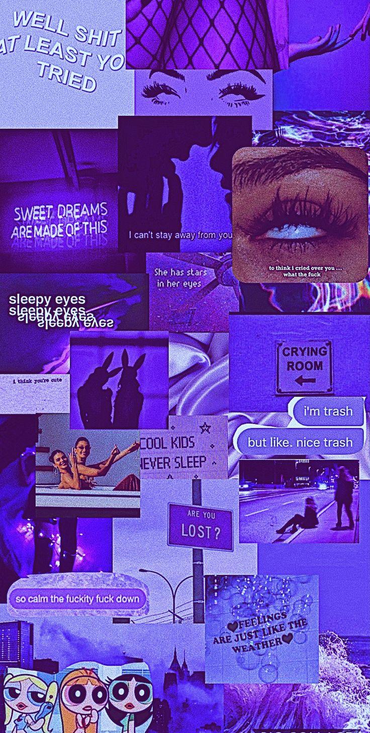 Aesthetic Purple Baddie Wallpapers Top Free Aesthetic Purple Baddie