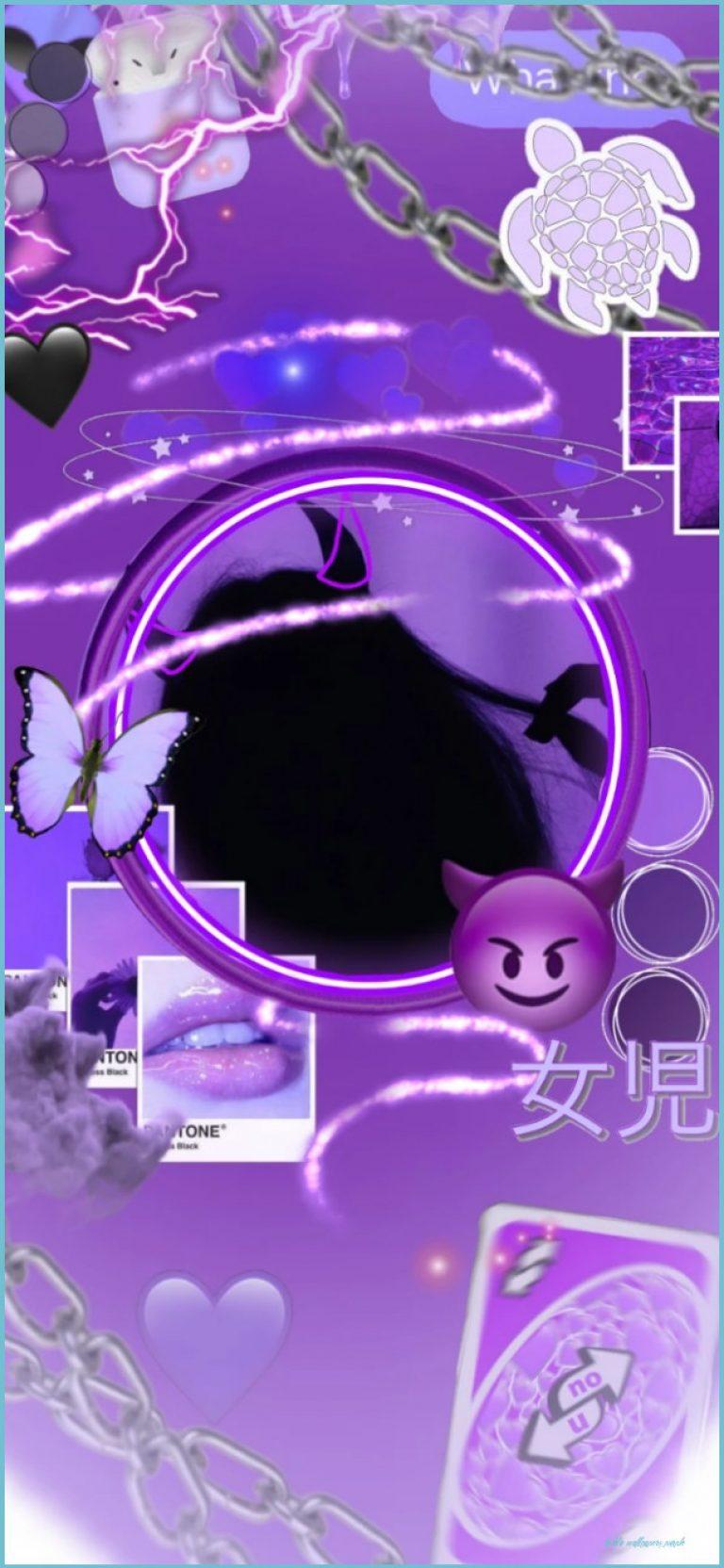 Aesthetic Purple Baddie Wallpapers Top Free Aesthetic Purple Baddie