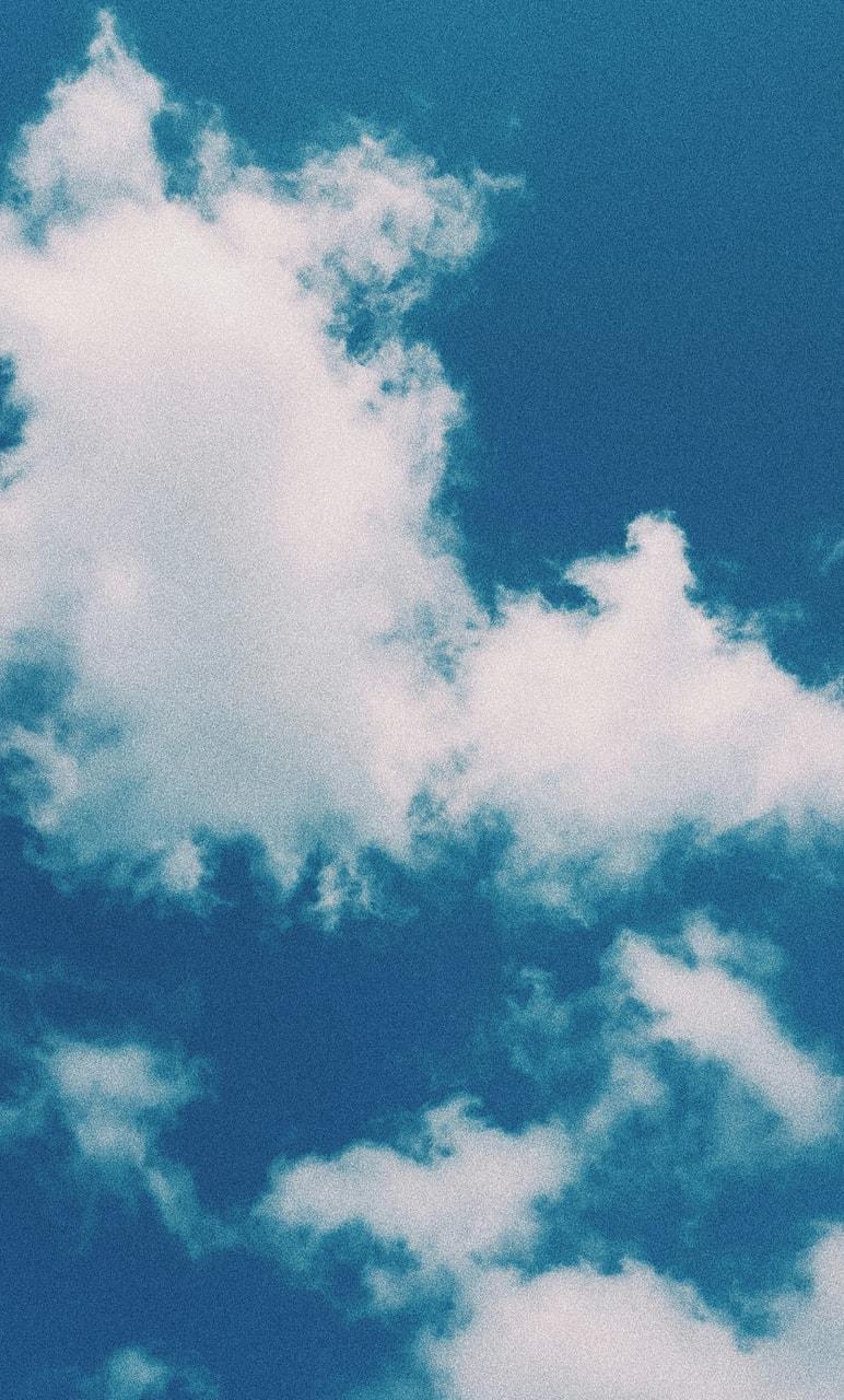 Aesthetic Blue Clouds Wallpapers Top Free Aesthetic Blue Clouds