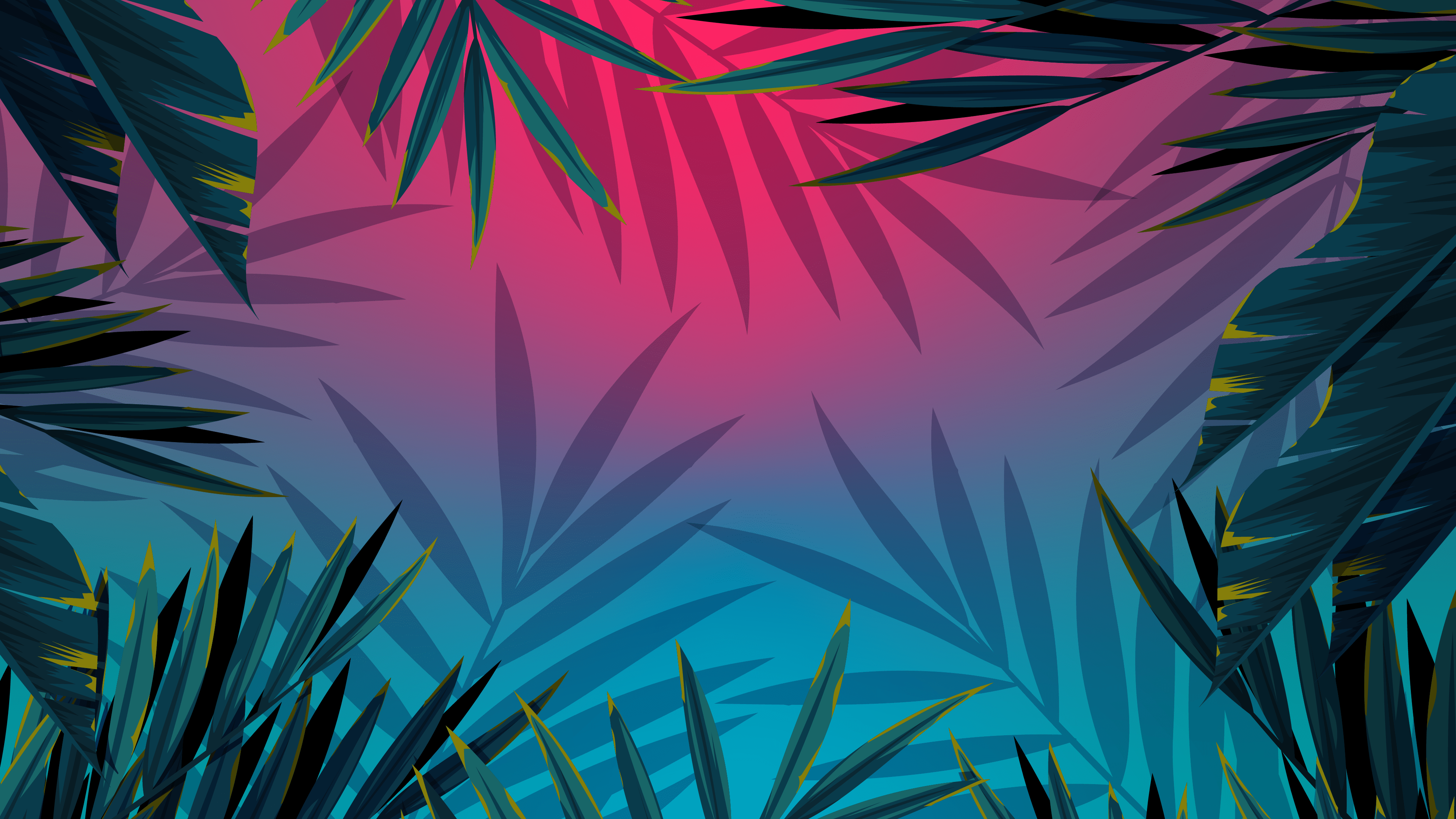 Aesthetic Tropical Leaves Wallpapers Top Free Aesthetic Tropical Leaves Backgrounds