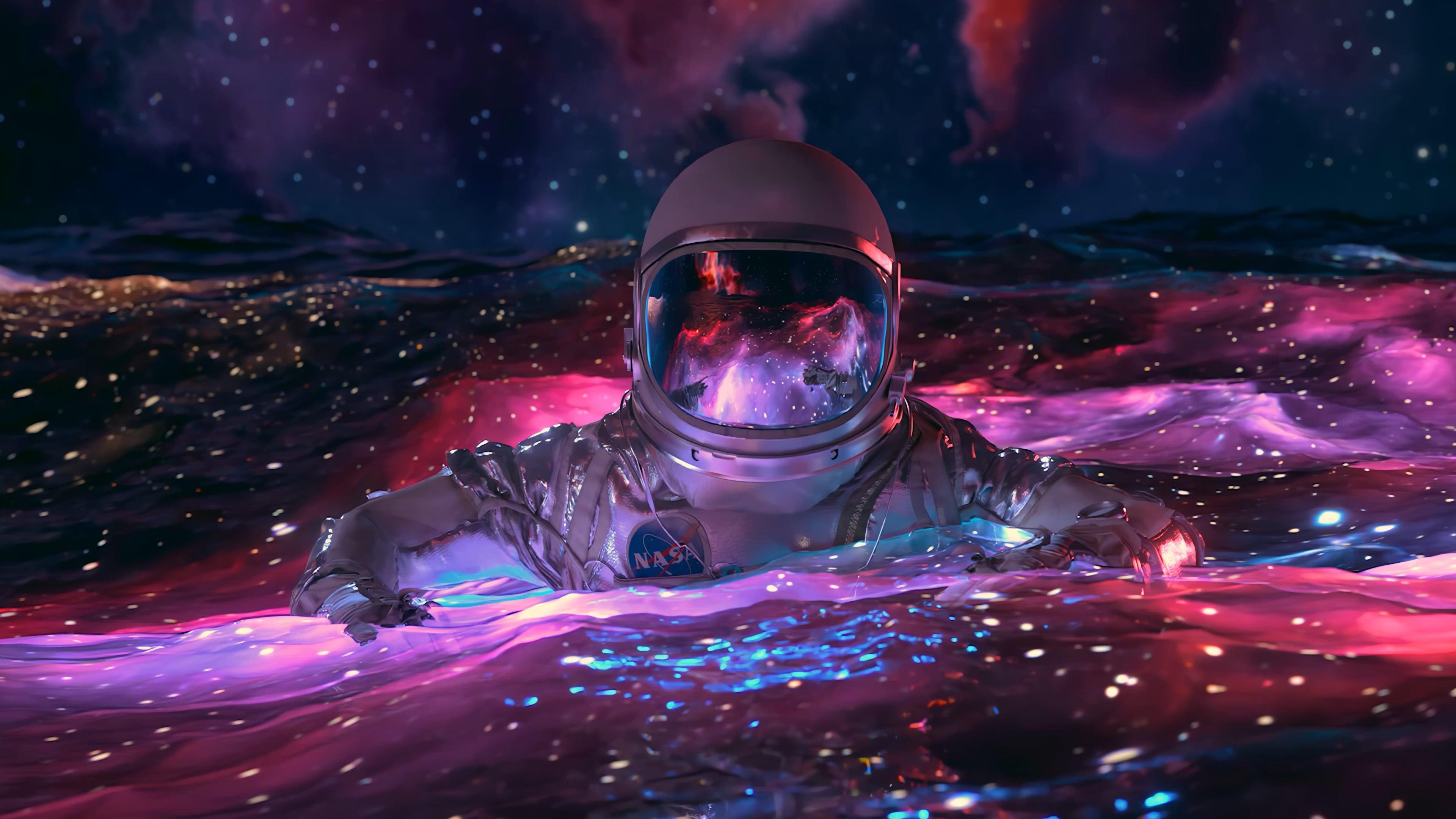 Astronaut Floating in Space Wallpapers Top Free Astronaut Floating in