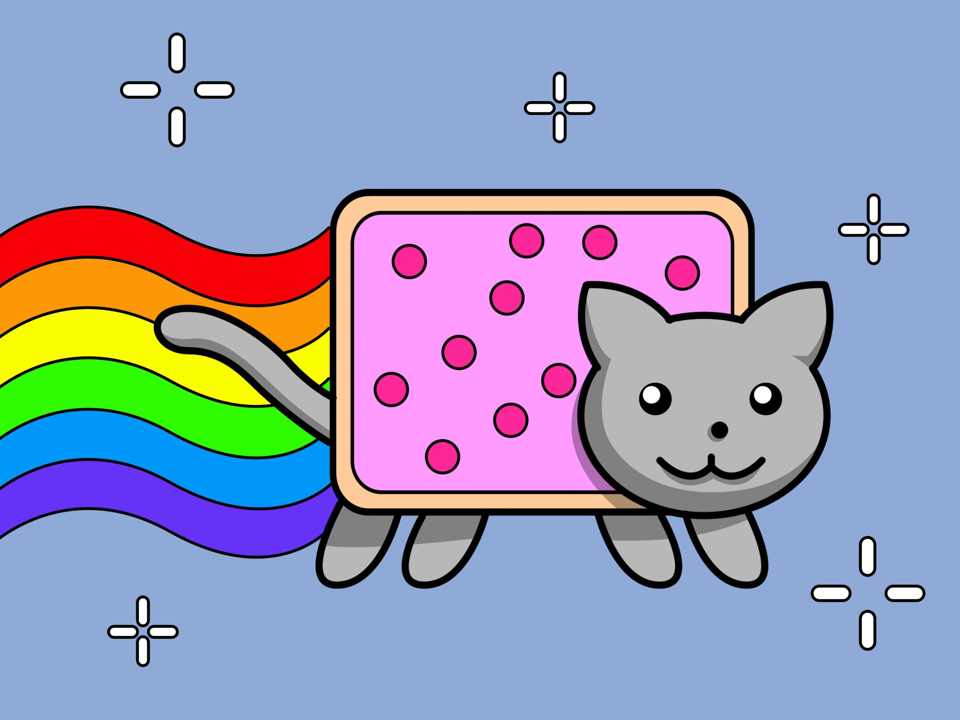 Kawaii Nyan Cat Wallpapers Top Free Kawaii Nyan Cat Backgrounds