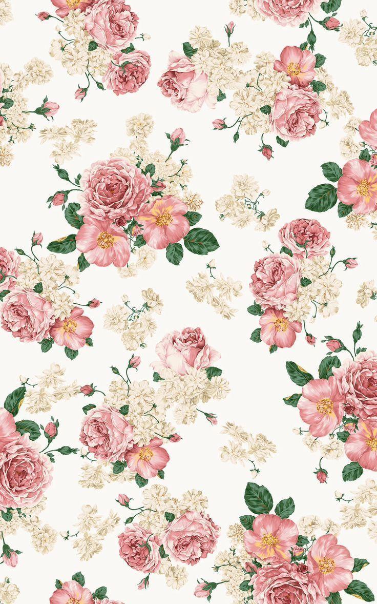 Girly Vintage Floral Wallpapers Top Free Girly Vintage Floral